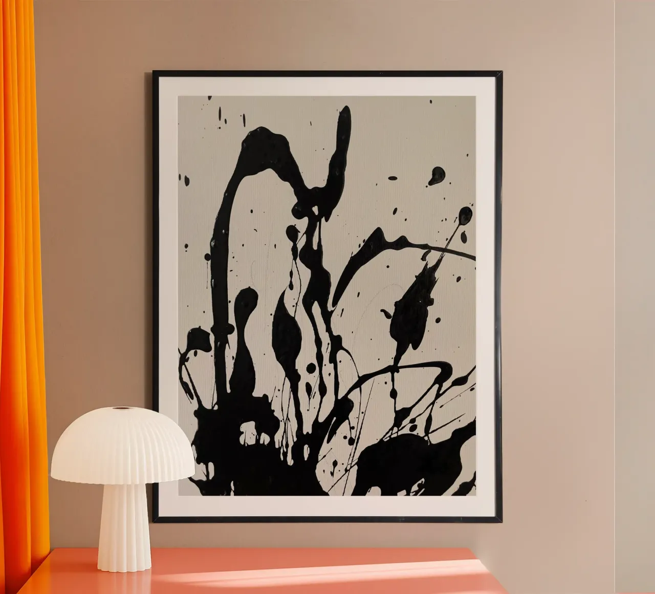 Più energia poster con telaio in alluminio da rebeccaannemaclean