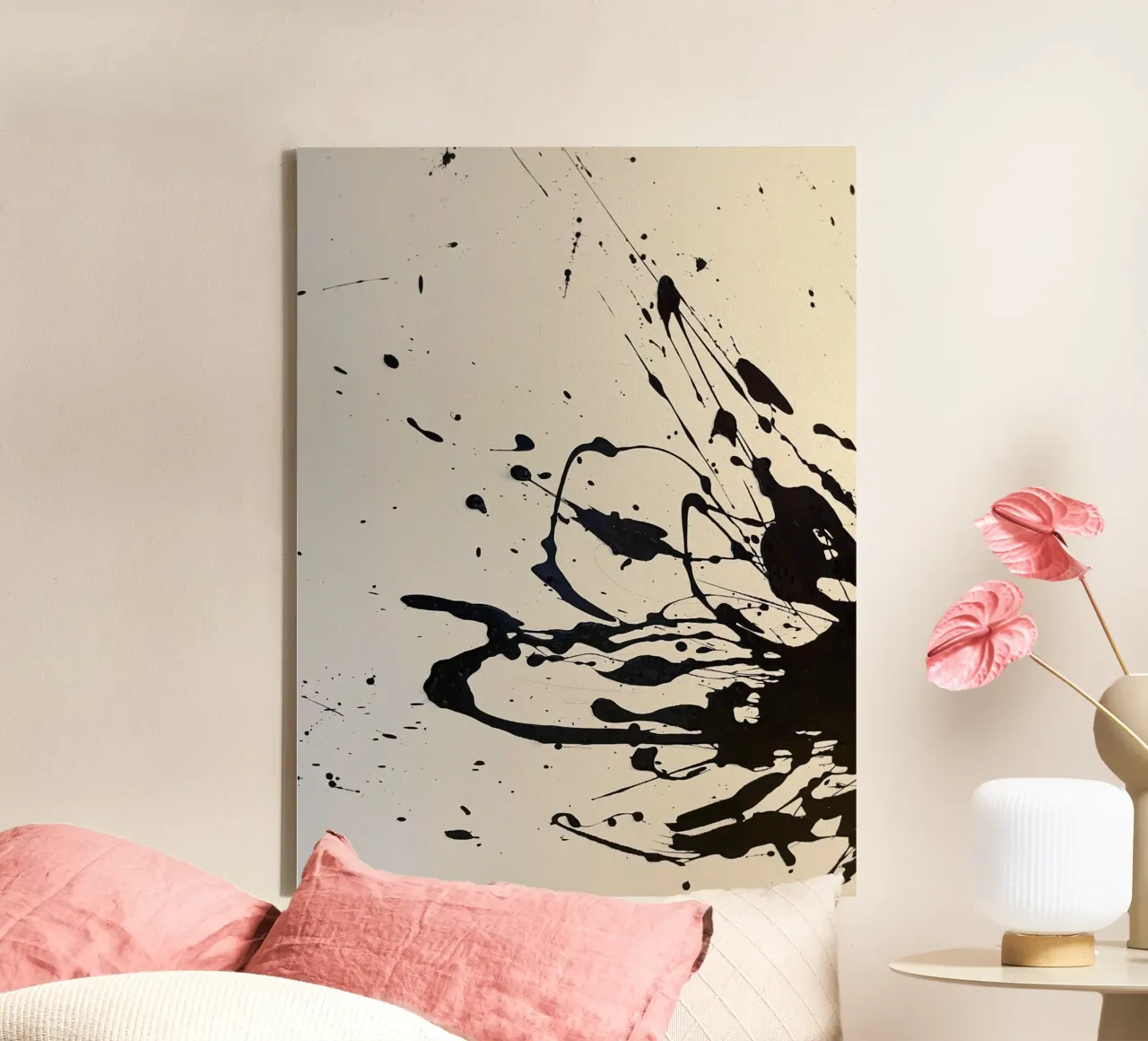 Light It Up canvas by rebeccaannemaclean