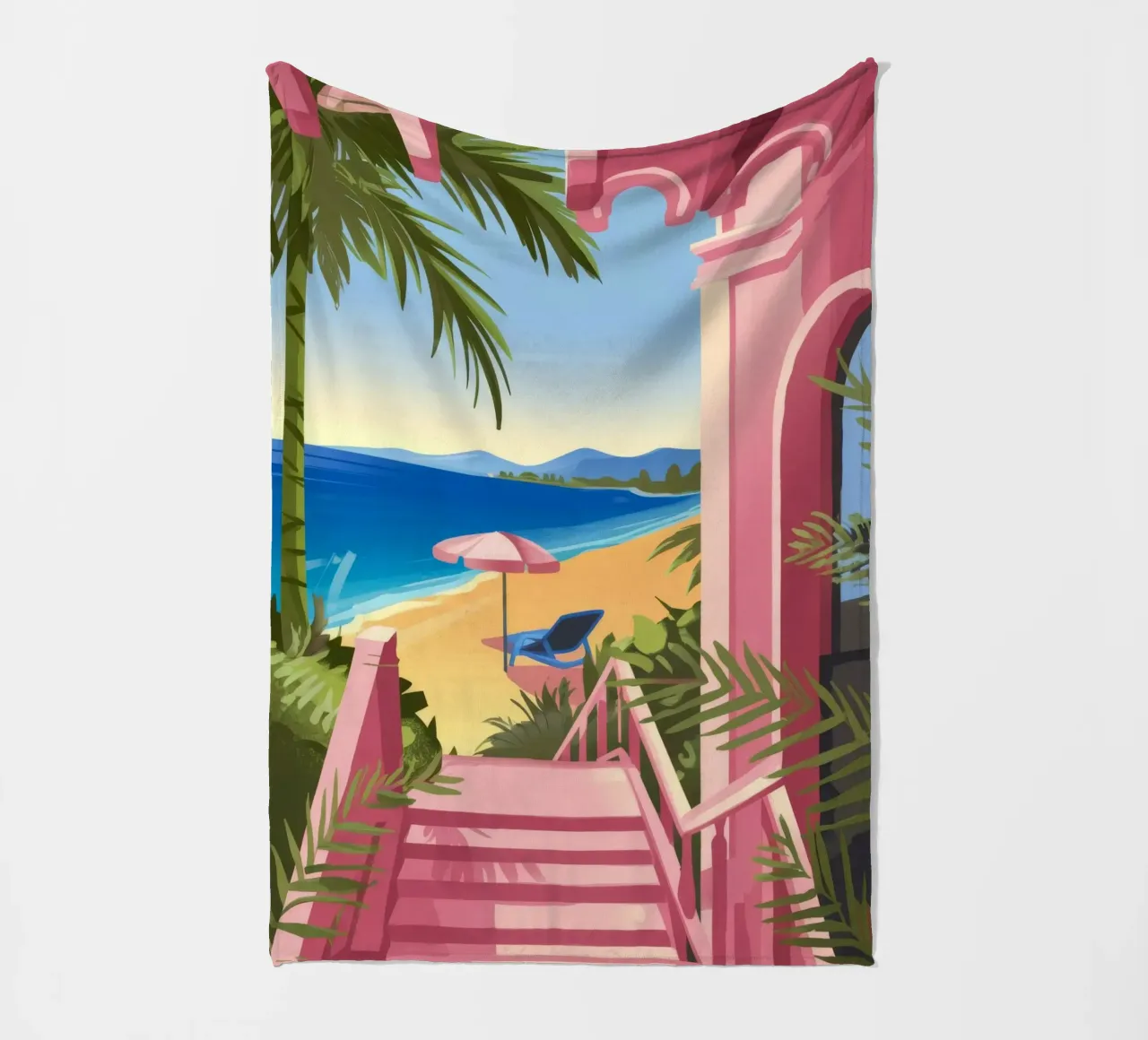 Sentiero della spiaggia coperta in pile da Artie Shifa