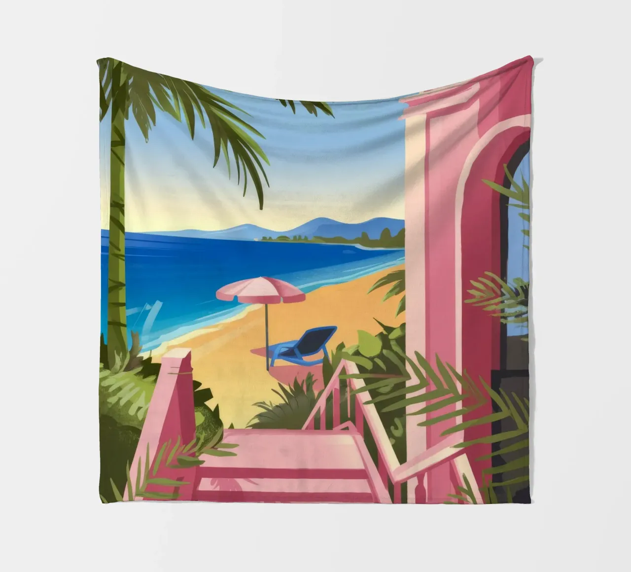 Sentiero della spiaggia coperta in pile da Artie Shifa