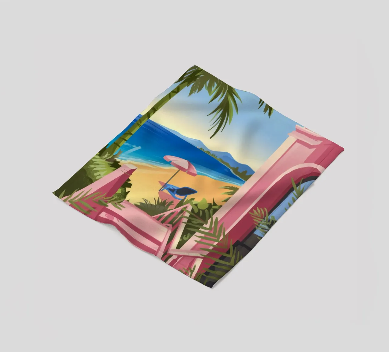 Sentiero della spiaggia coperta in pile da Artie Shifa