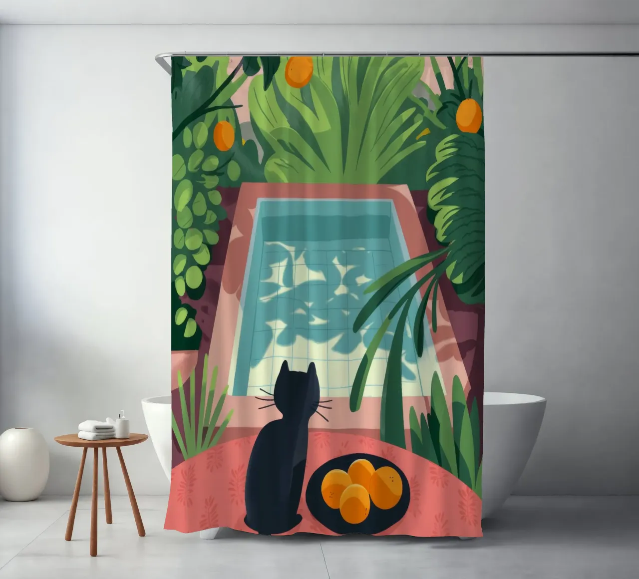 Amico botanico tenda da doccia da Artie Shifa