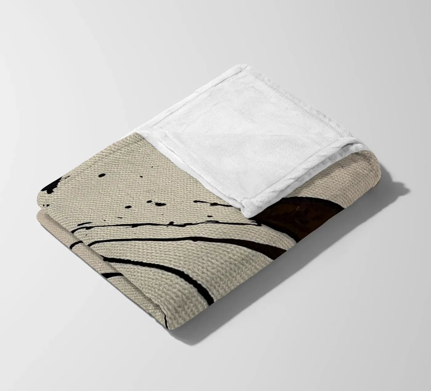 Effortless fleece blanket by rebeccaannemaclean