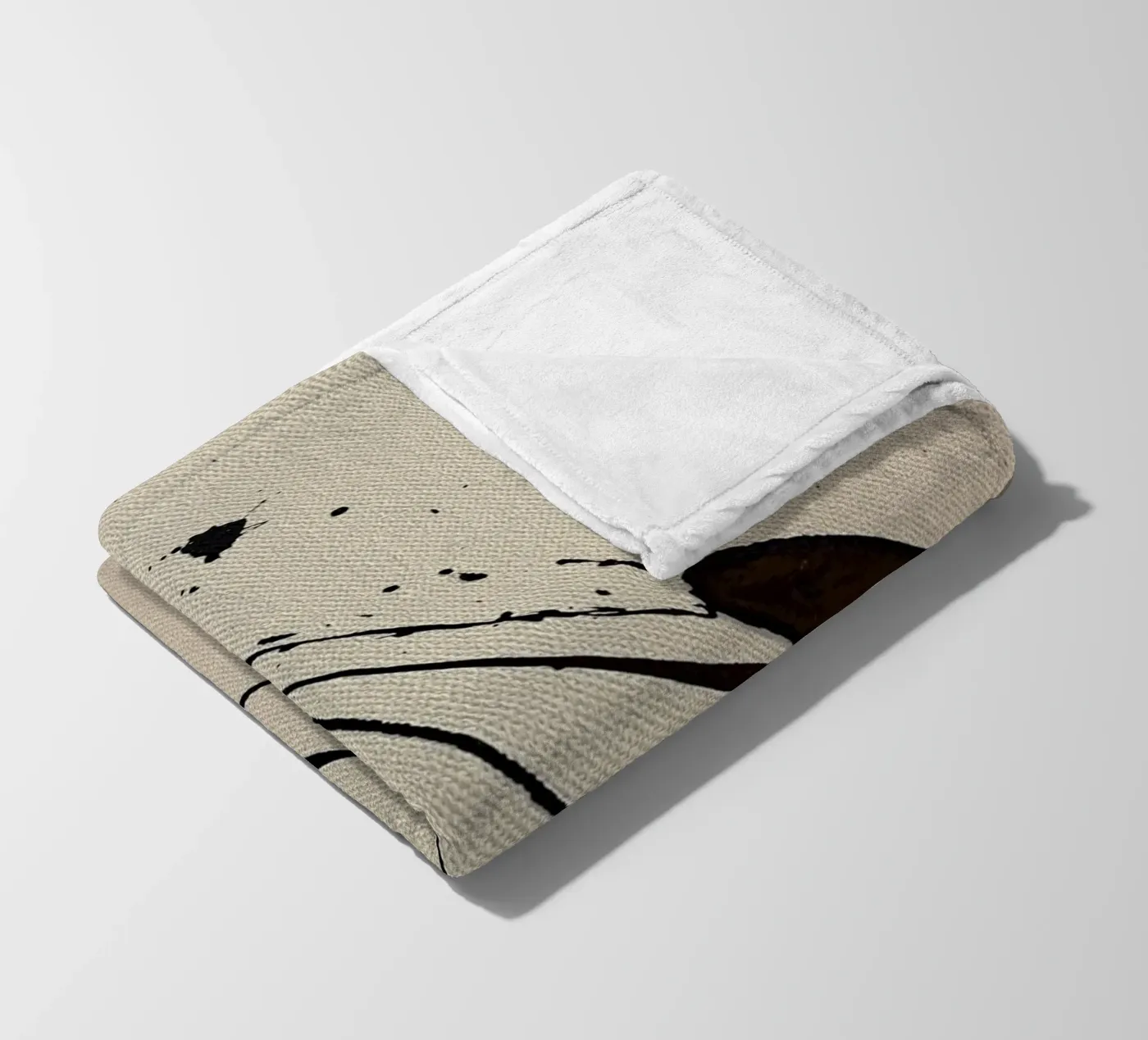 Effortless fleece blanket by rebeccaannemaclean