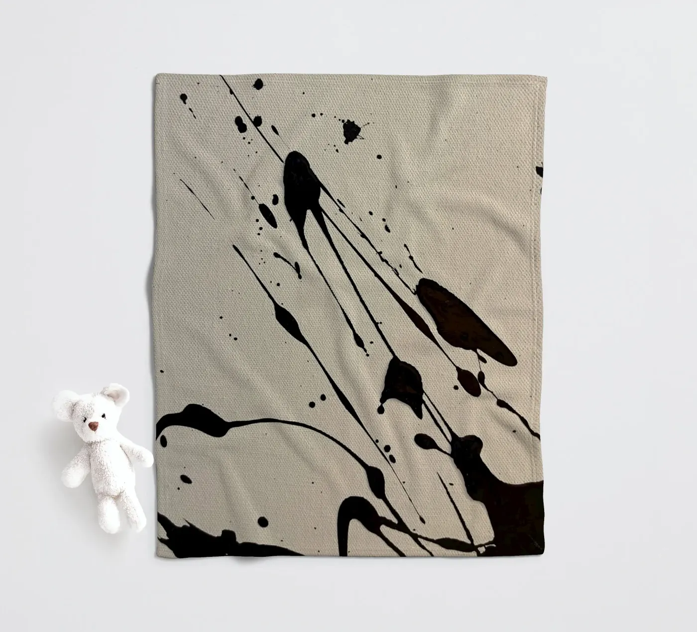 Effortless fleece blanket by rebeccaannemaclean