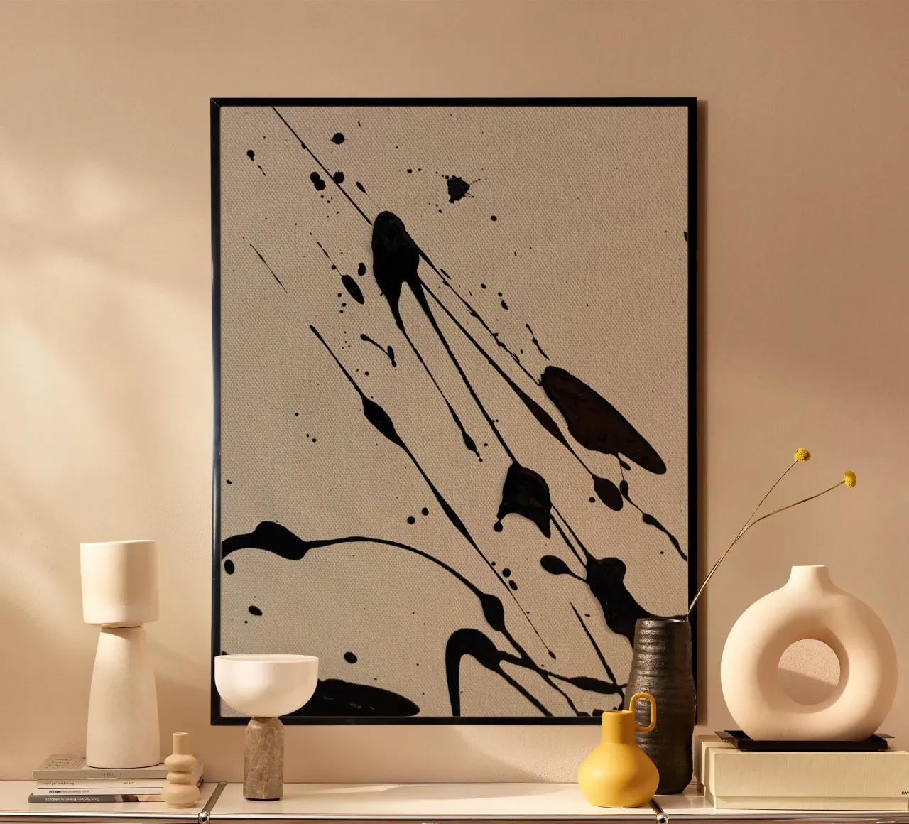 Senza sforzo poster con telaio in alluminio da rebeccaannemaclean