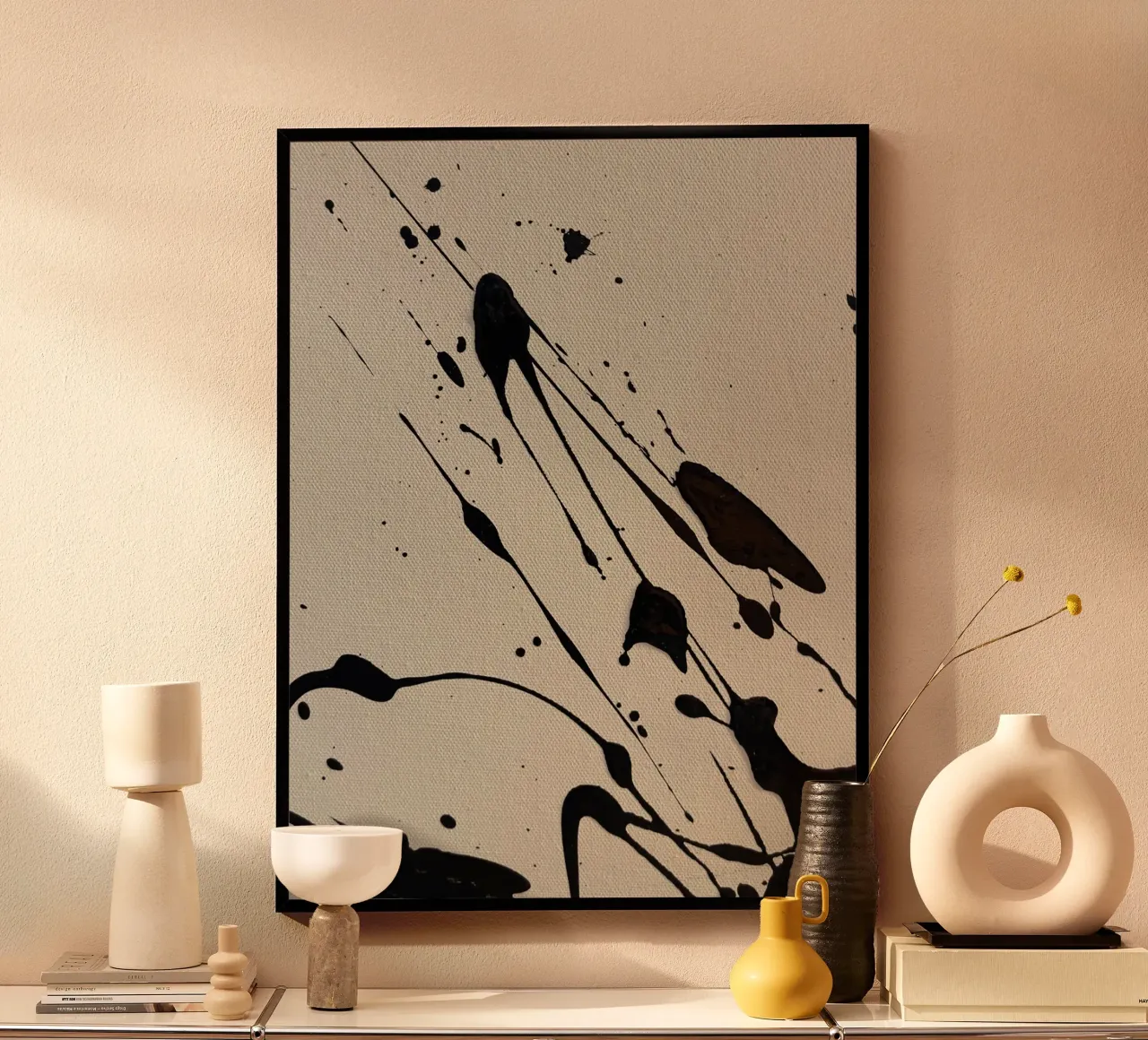 Senza sforzo poster con telaio in alluminio da rebeccaannemaclean