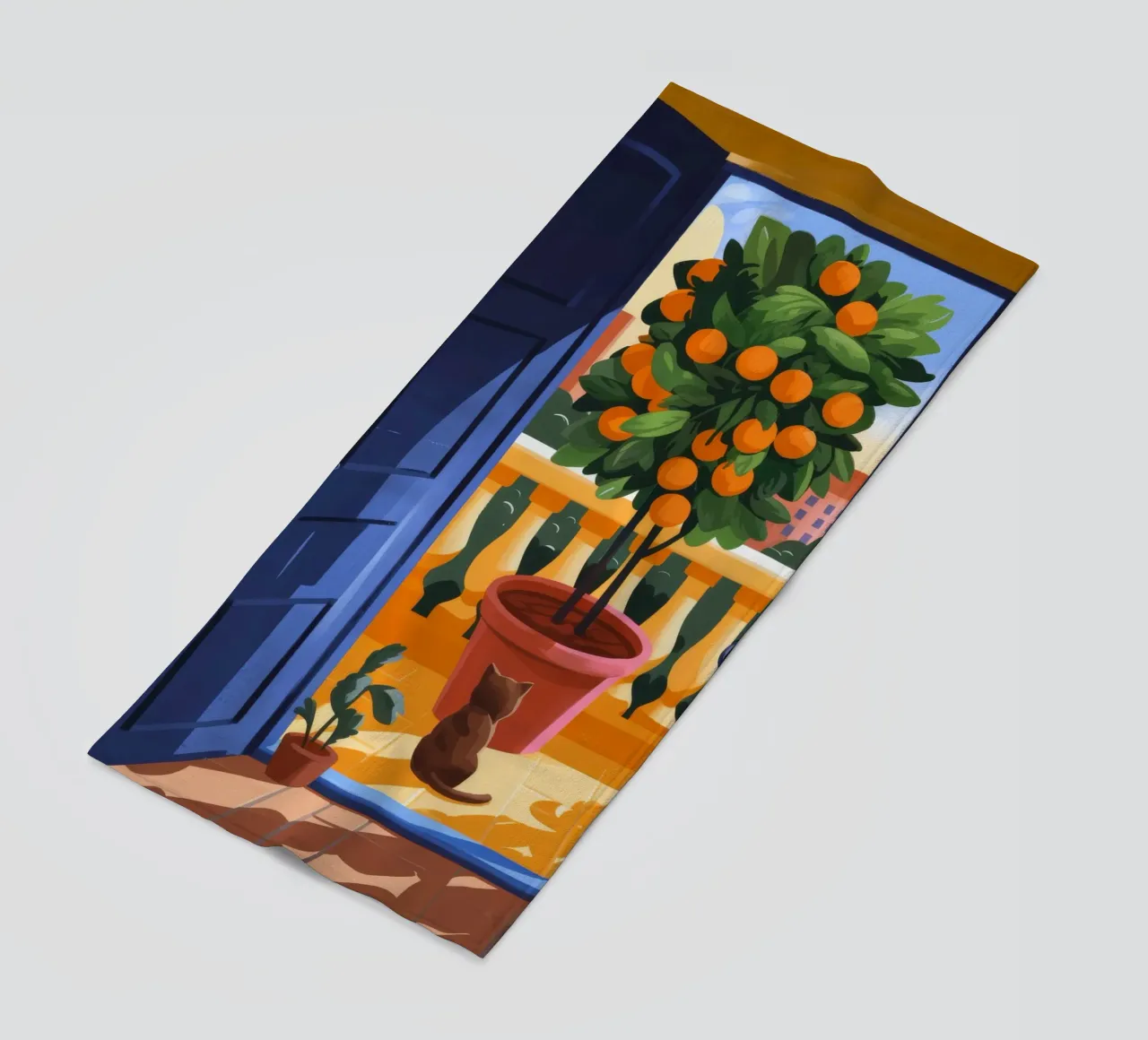 Balcone degli agrumi telo mare da Artie Shifa