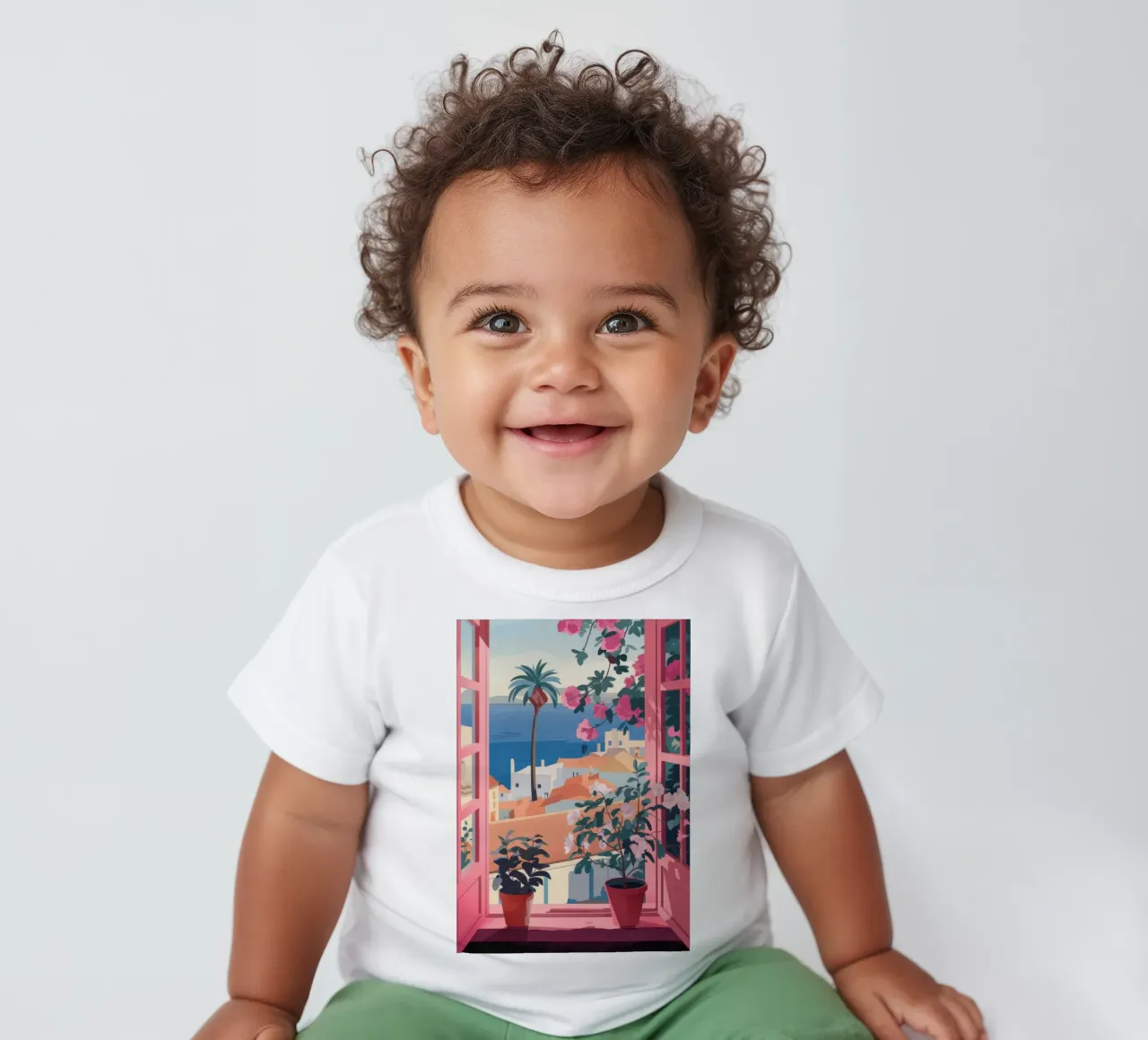 Calme côtier t-shirt pour bébé de Artie Shifa