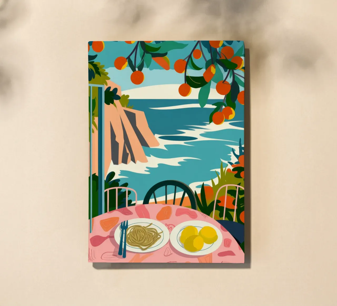 Coastal Feast notebook by Artie Shifa