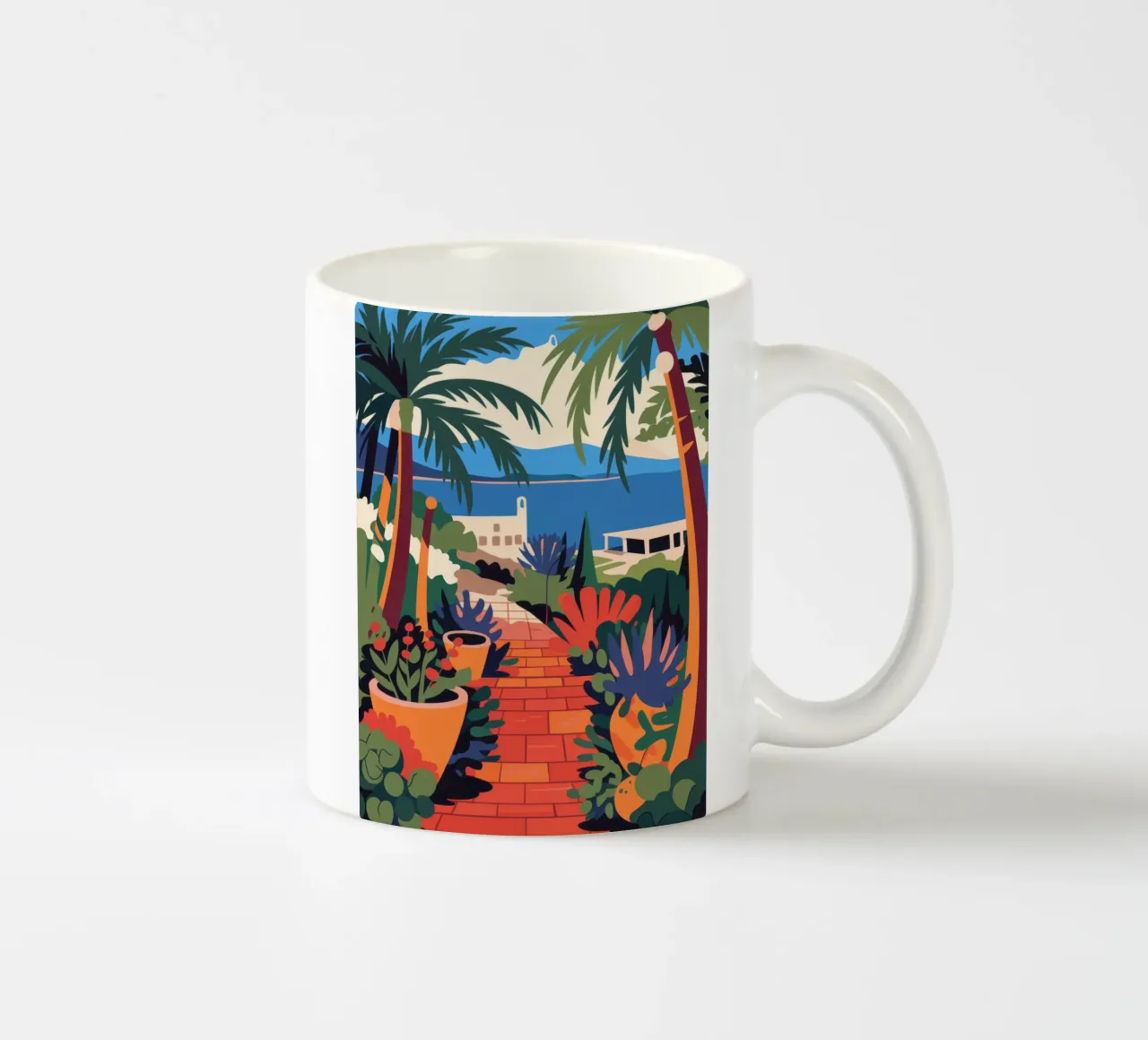 Percorso costiero tazza in ceramica da Artie Shifa