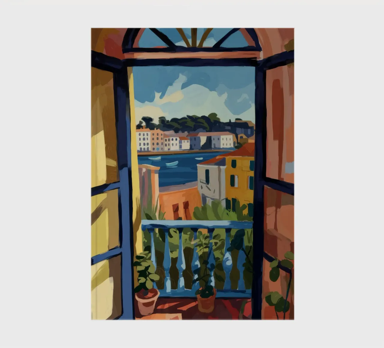 Coastal View notebook by Artie Shifa