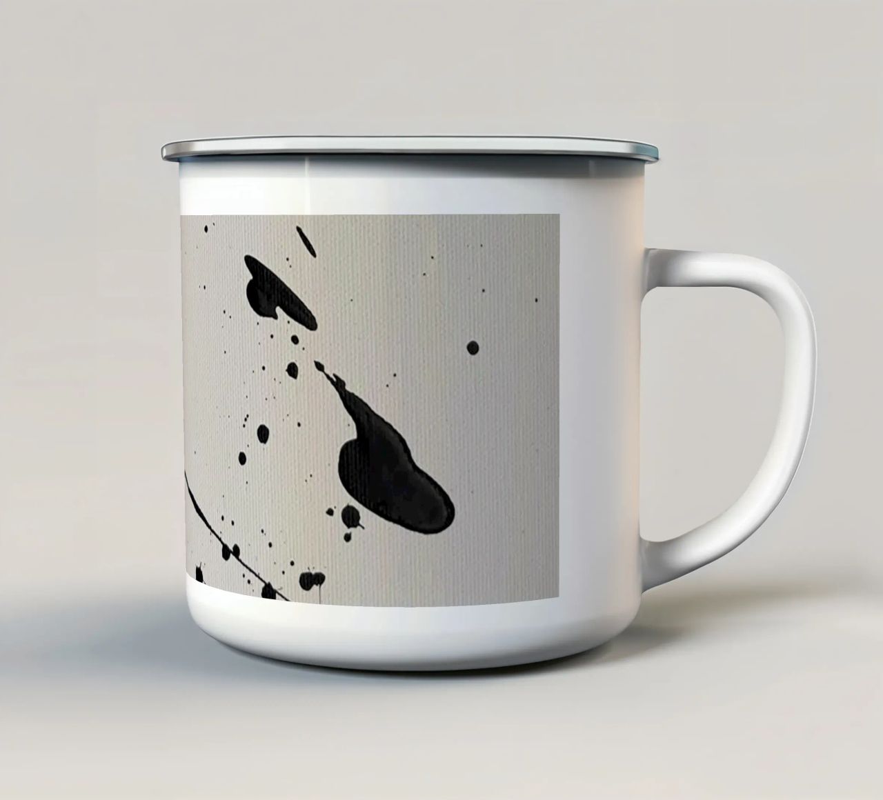 In questo modo tazza in smalto da rebeccaannemaclean