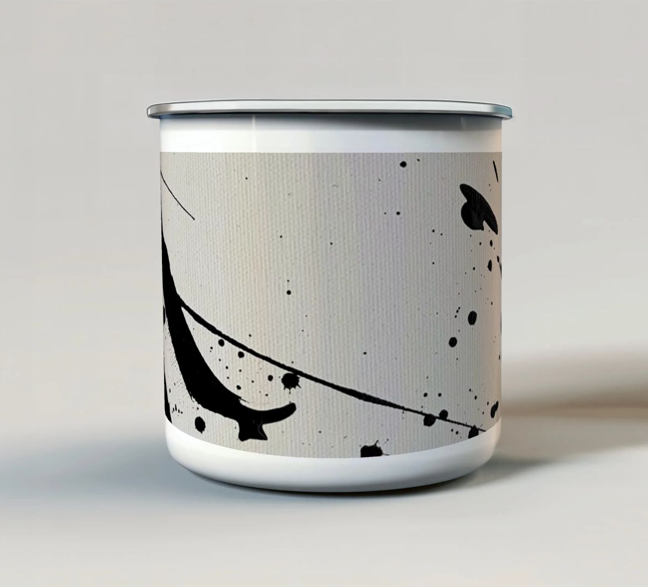 In questo modo tazza in smalto da rebeccaannemaclean