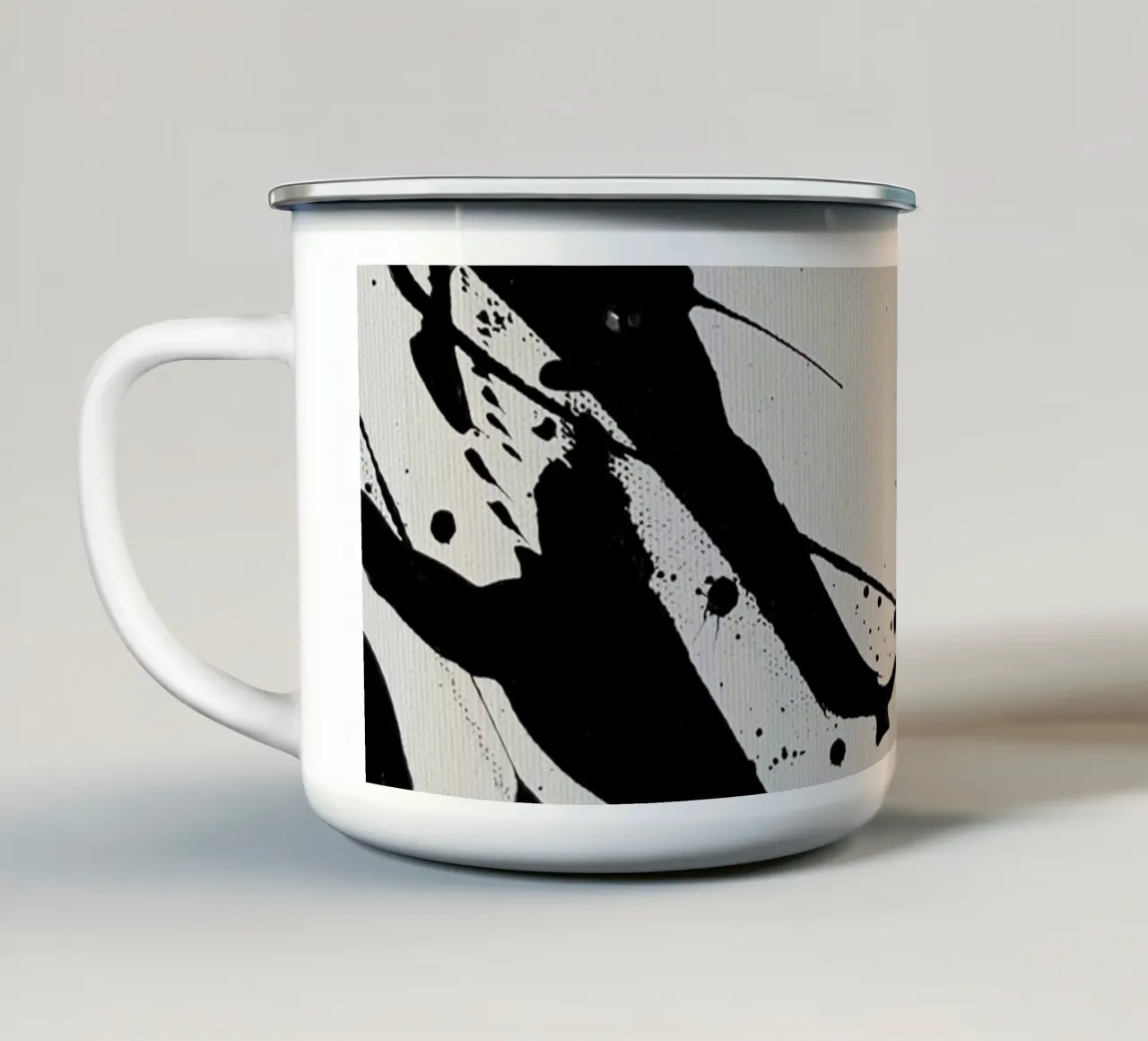 In questo modo tazza in smalto da rebeccaannemaclean