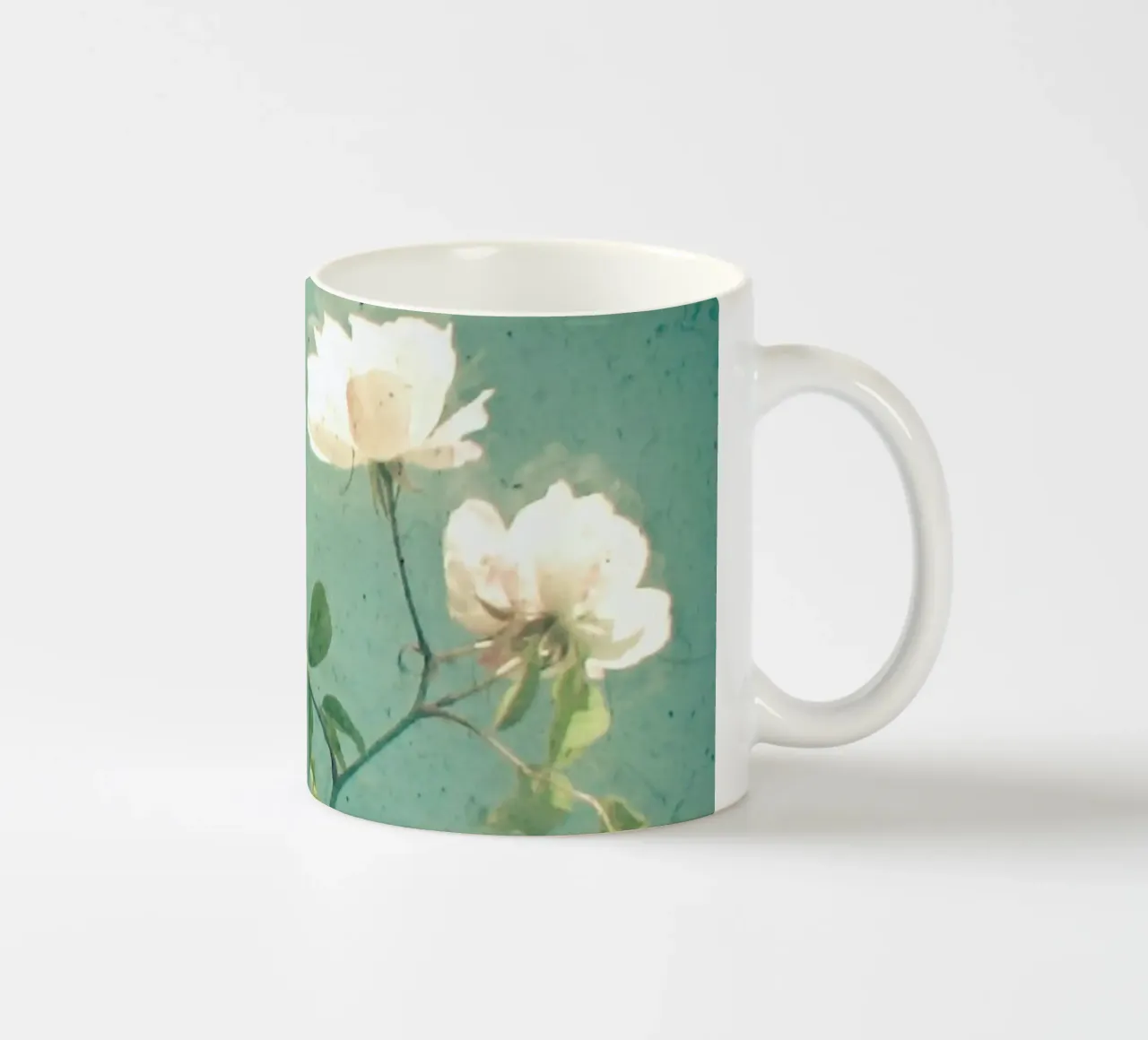 Rosa Bianca tazza in ceramica da Cassia Beck Photography