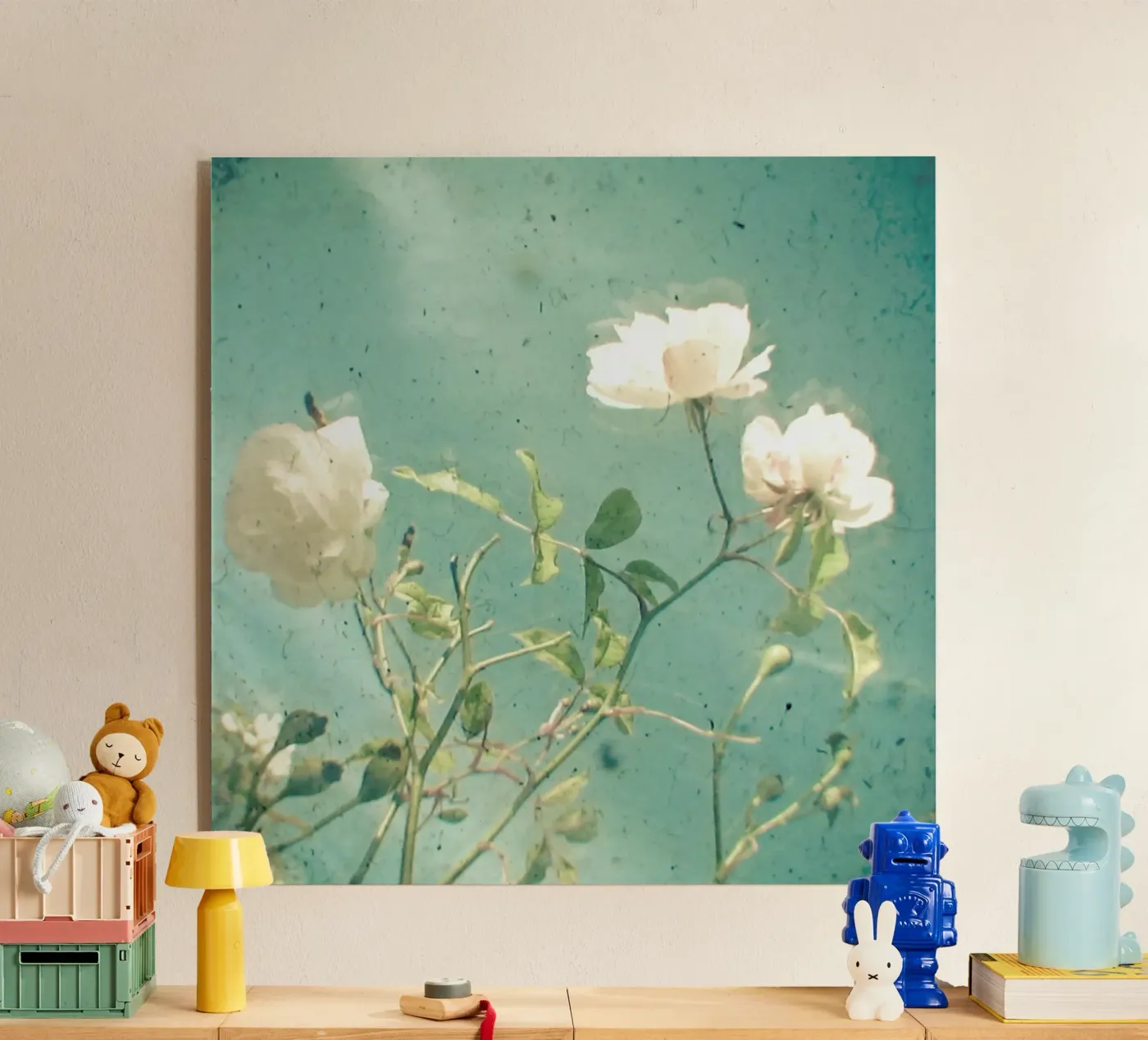 Rosa Bianca plexiglass da Cassia Beck Photography