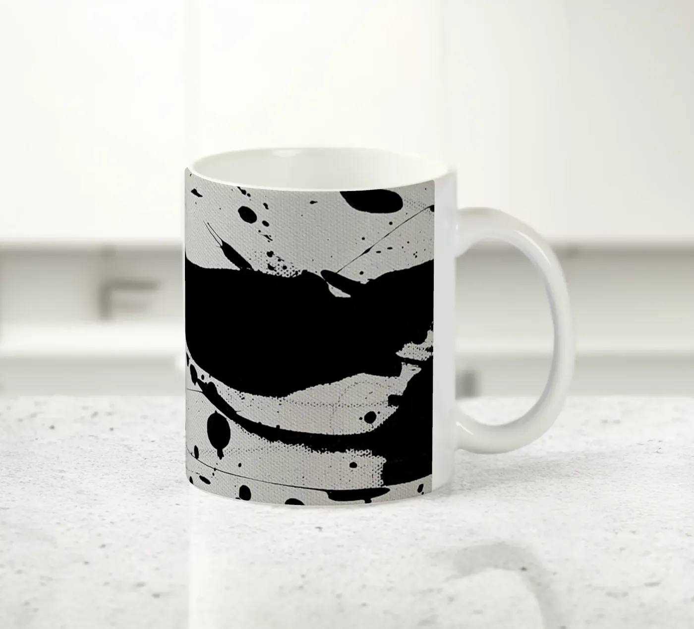 Vibrance ceramic mug by rebeccaannemaclean