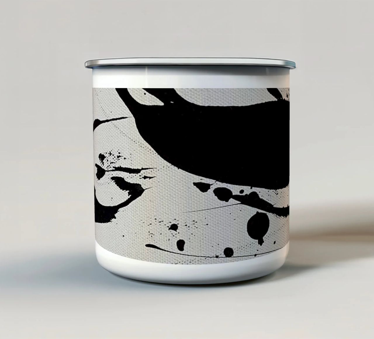 Vibrazione tazza in smalto da rebeccaannemaclean