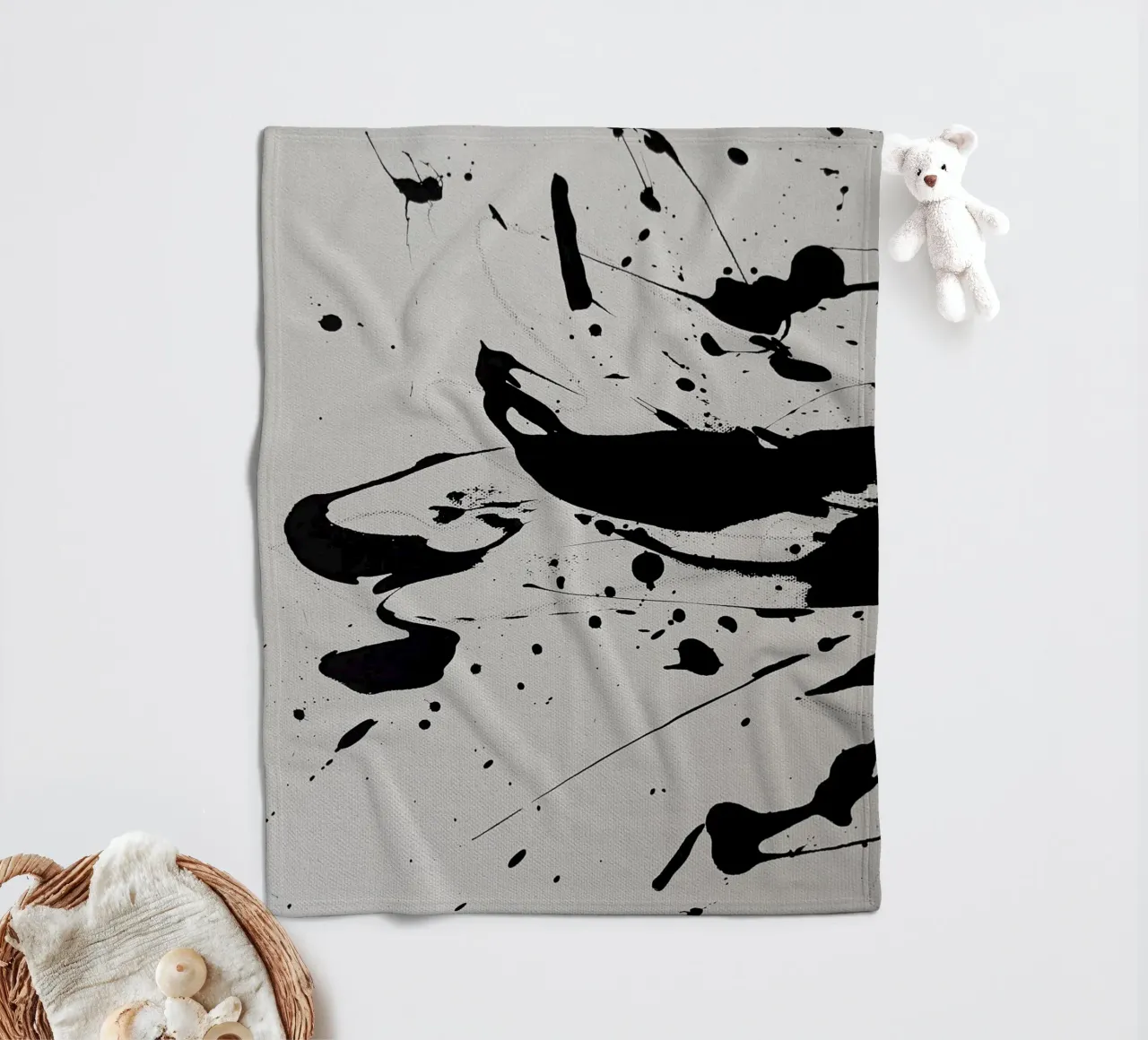 Trilling fleecedeken van rebeccaannemaclean