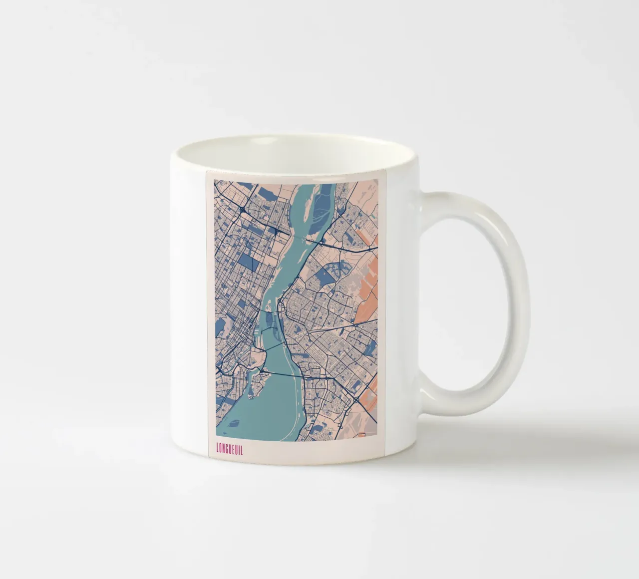 Longueuil Vibes tazza in ceramica da MOOODZART