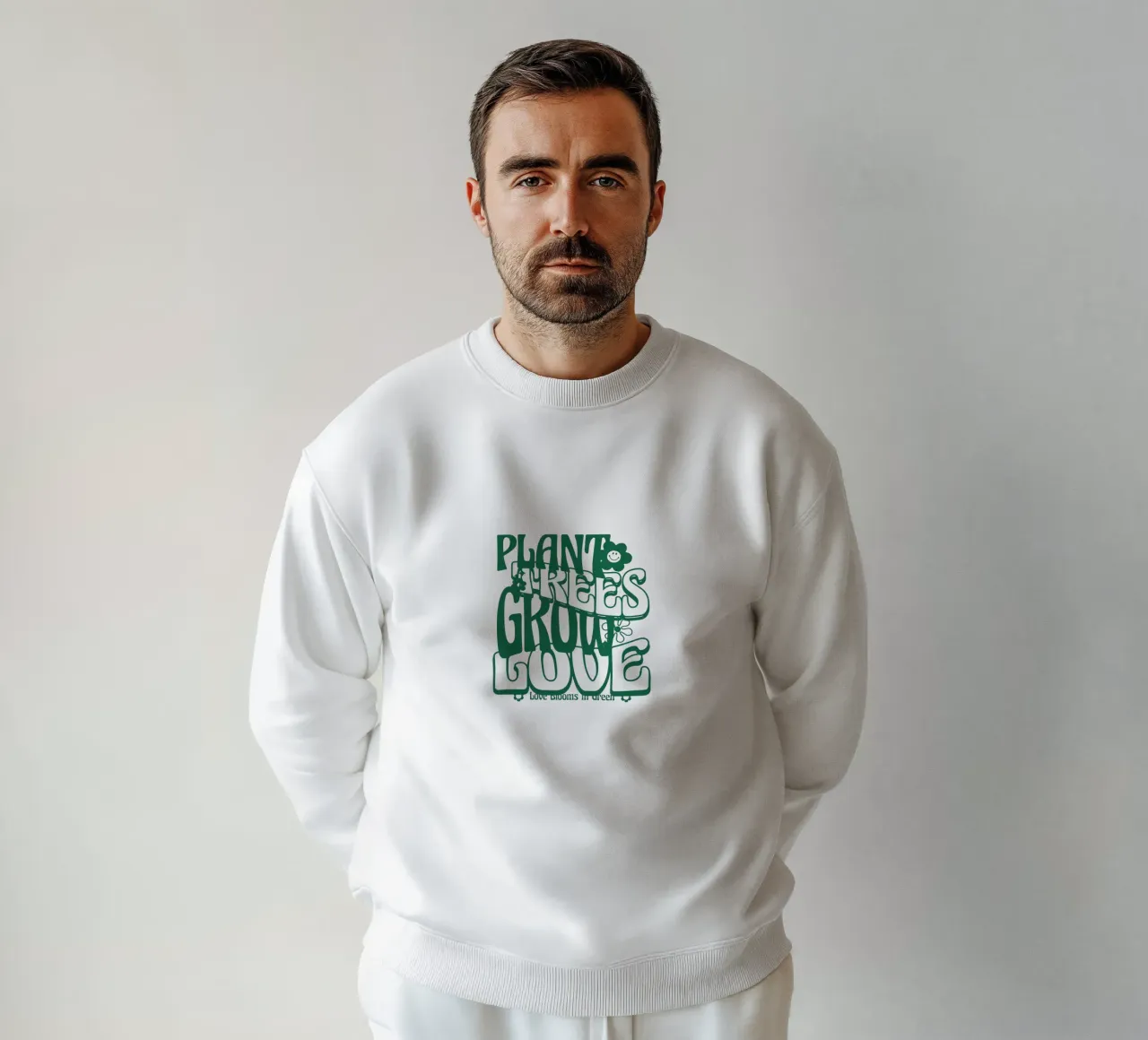 Le piante crescono con amore felpa da 🥝 KIWI STORE