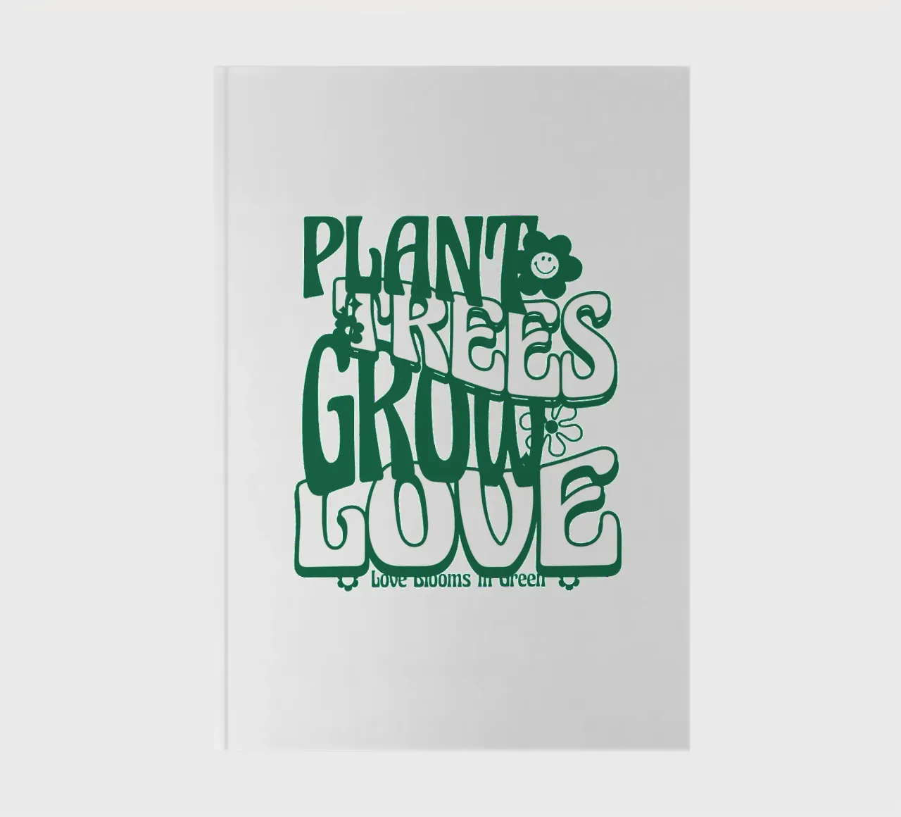 Plants grow with love notebook by 🥝 KIWI STORE