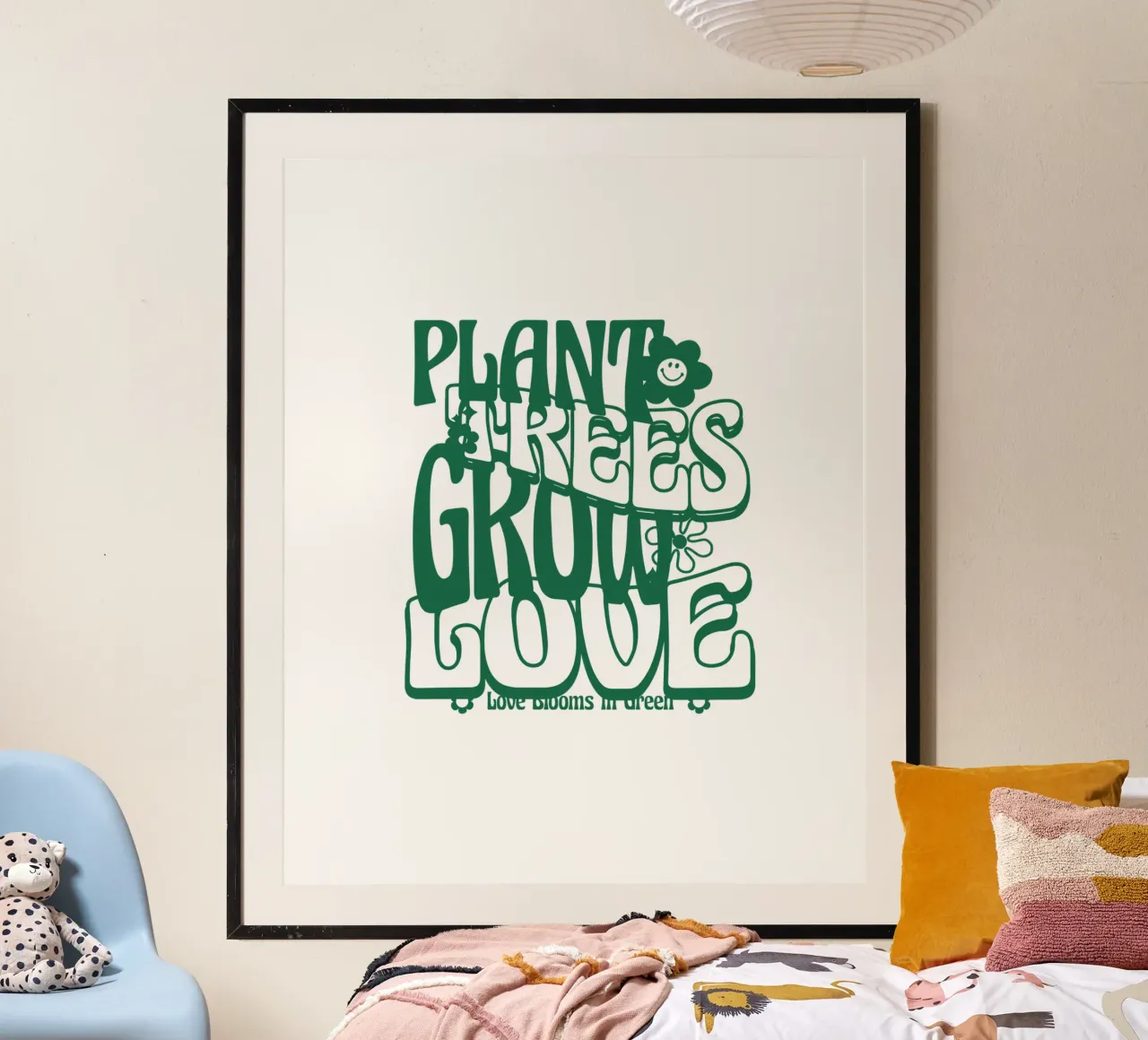 Le piante crescono con amore carta hahnemühle da 🥝 KIWI STORE