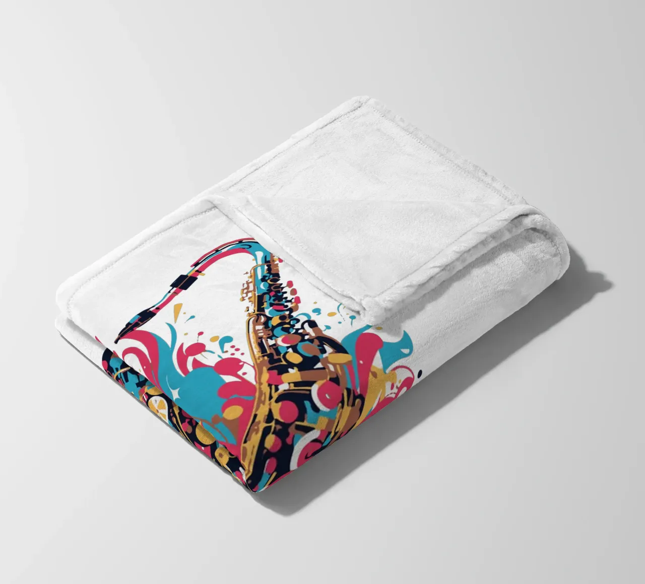sassofono jazz coperta in pile da 🥝 KIWI STORE
