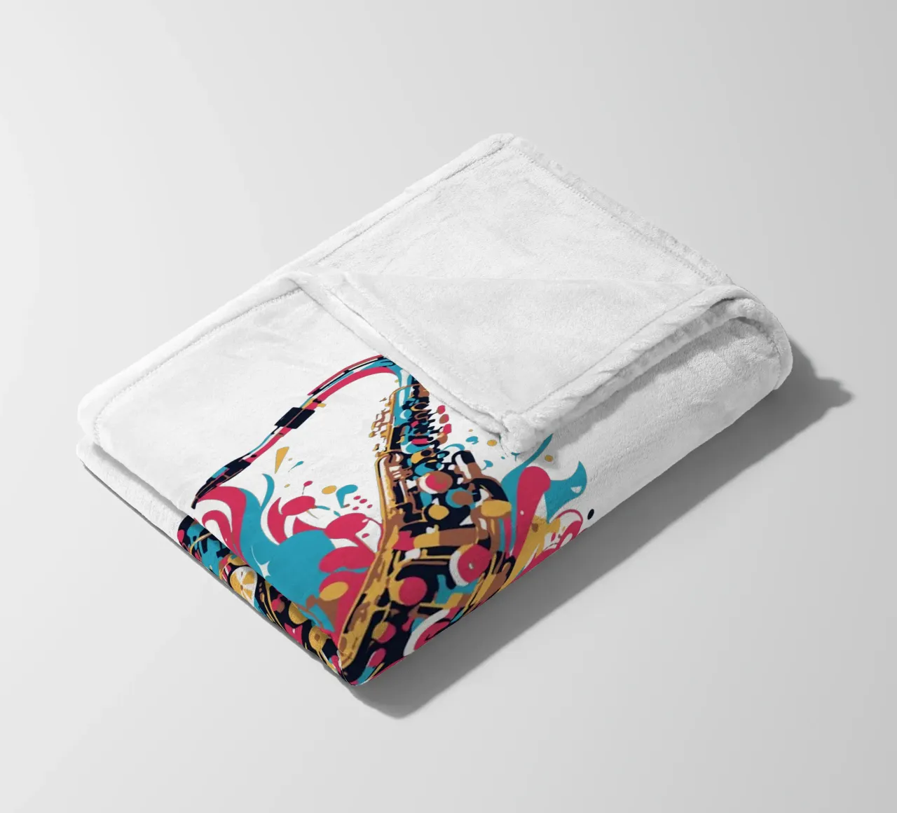 sassofono jazz coperta in pile da 🥝 KIWI STORE