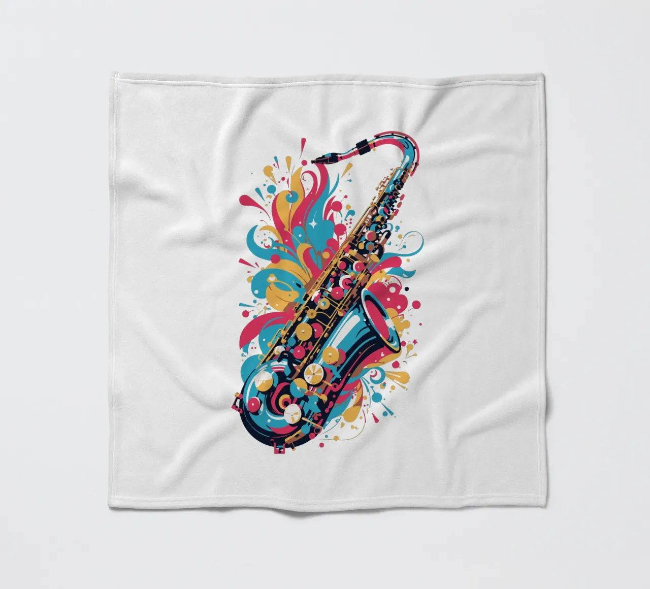 sassofono jazz coperta in pile da 🥝 KIWI STORE