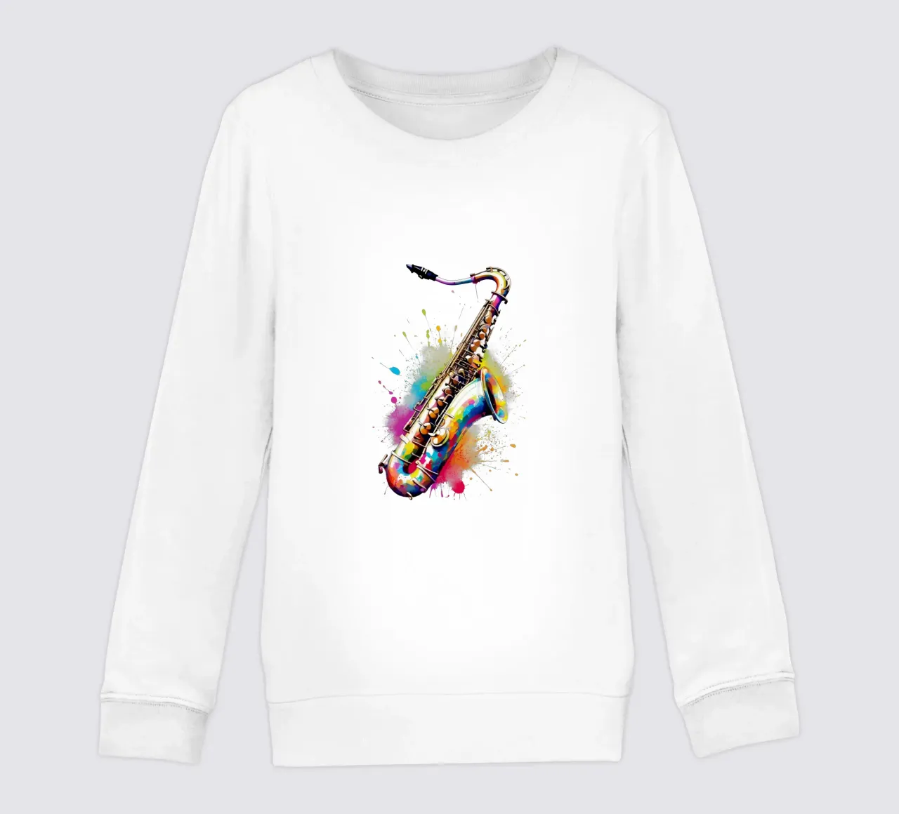 sassofono jazz felpa bambino da 🥝 KIWI STORE