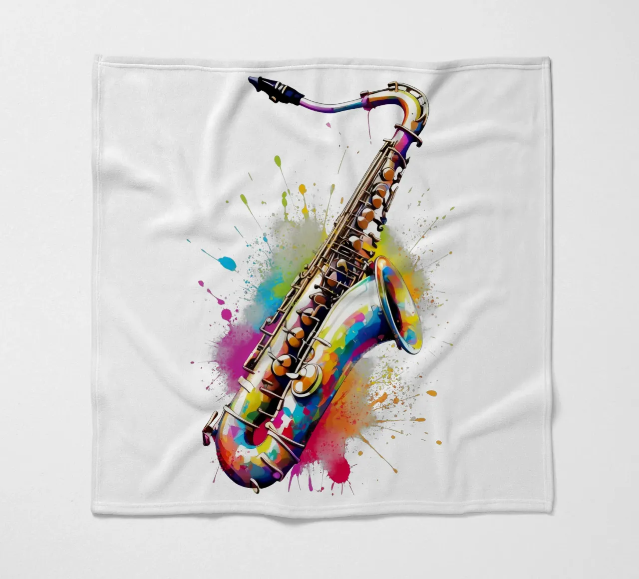 sassofono jazz coperta in pile da 🥝 KIWI STORE