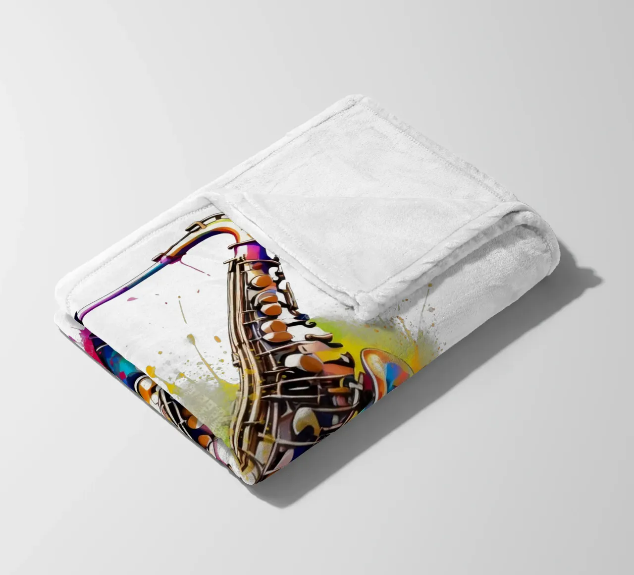 sassofono jazz coperta in pile da 🥝 KIWI STORE