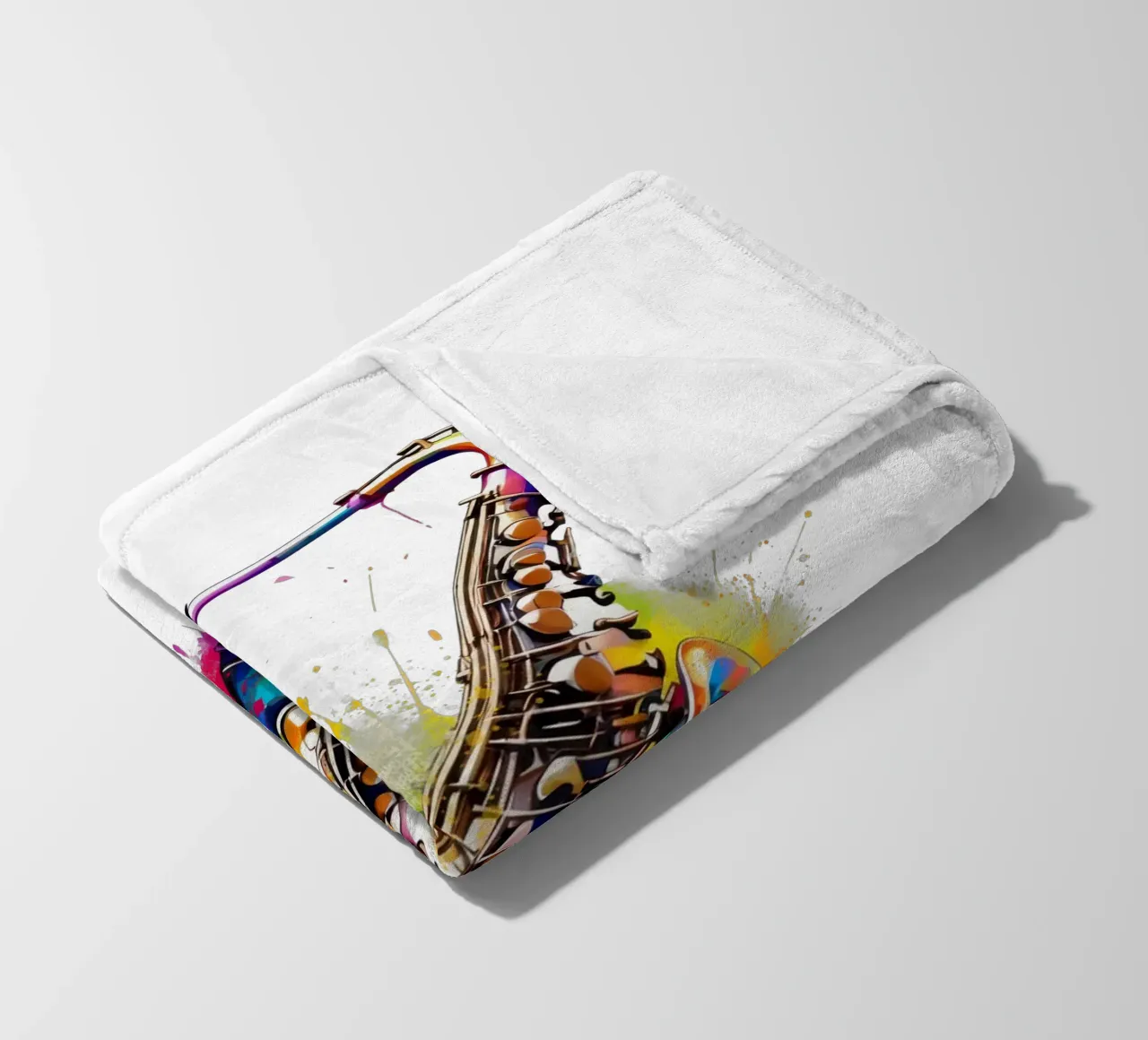 sassofono jazz coperta in pile da 🥝 KIWI STORE