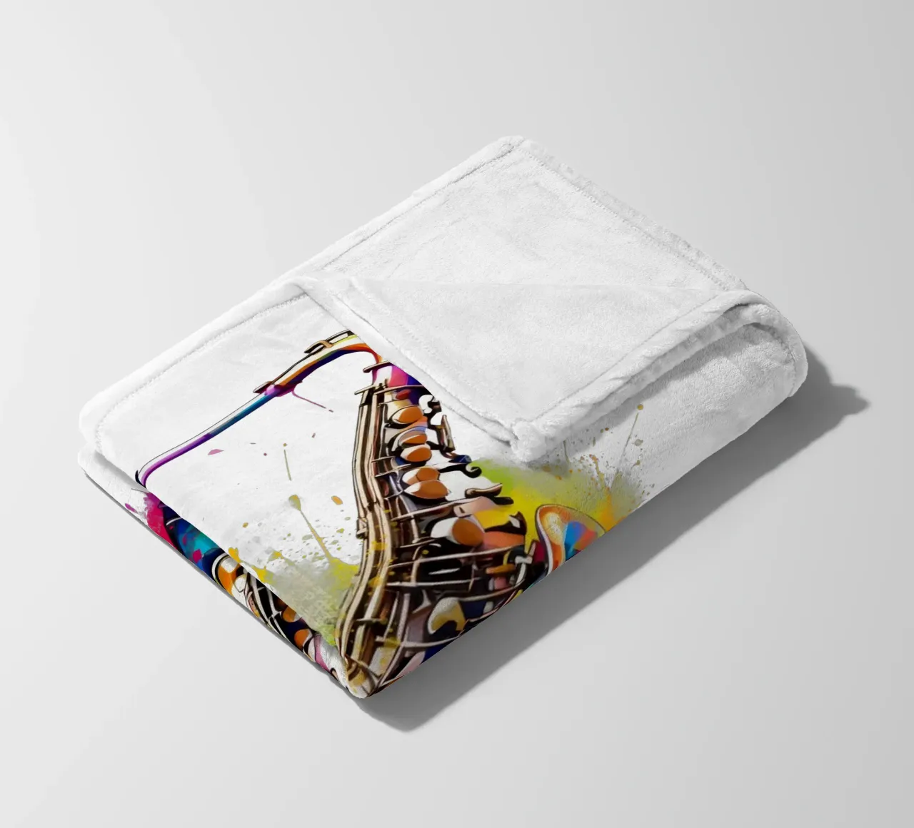 sassofono jazz coperta in pile da 🥝 KIWI STORE
