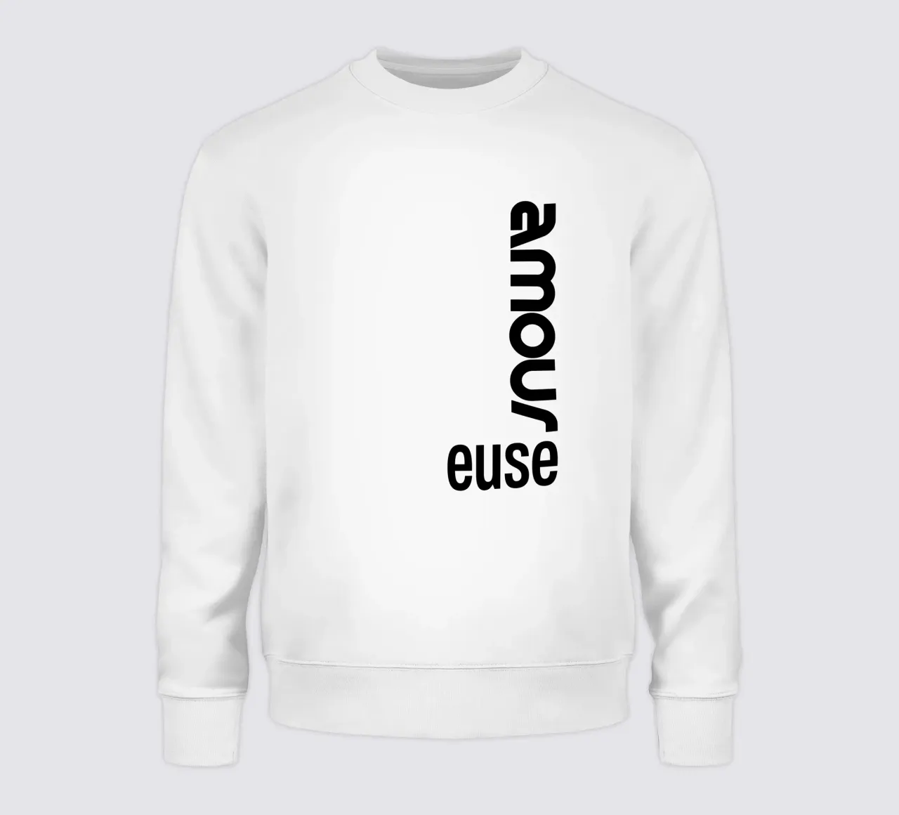 Amour Euse felpa da YV TYPOGRAPHY