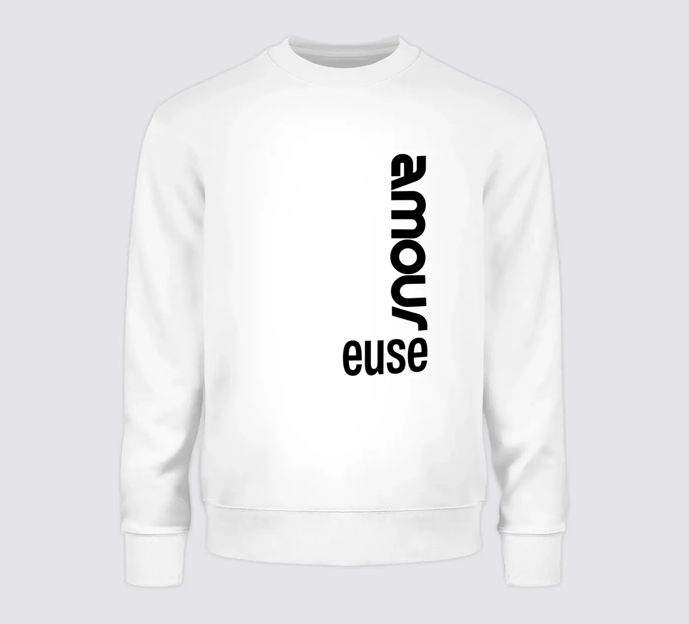 Amour Euse felpa da YV TYPOGRAPHY