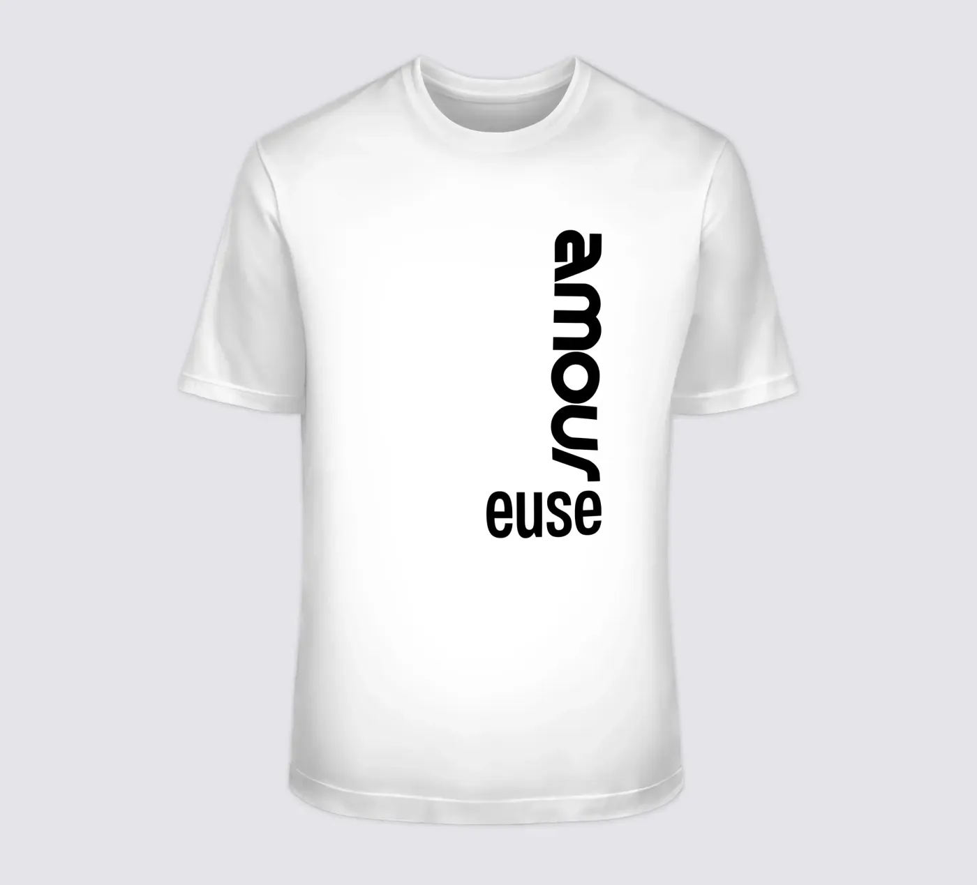 Amour Euse t-shirt da YV TYPOGRAPHY