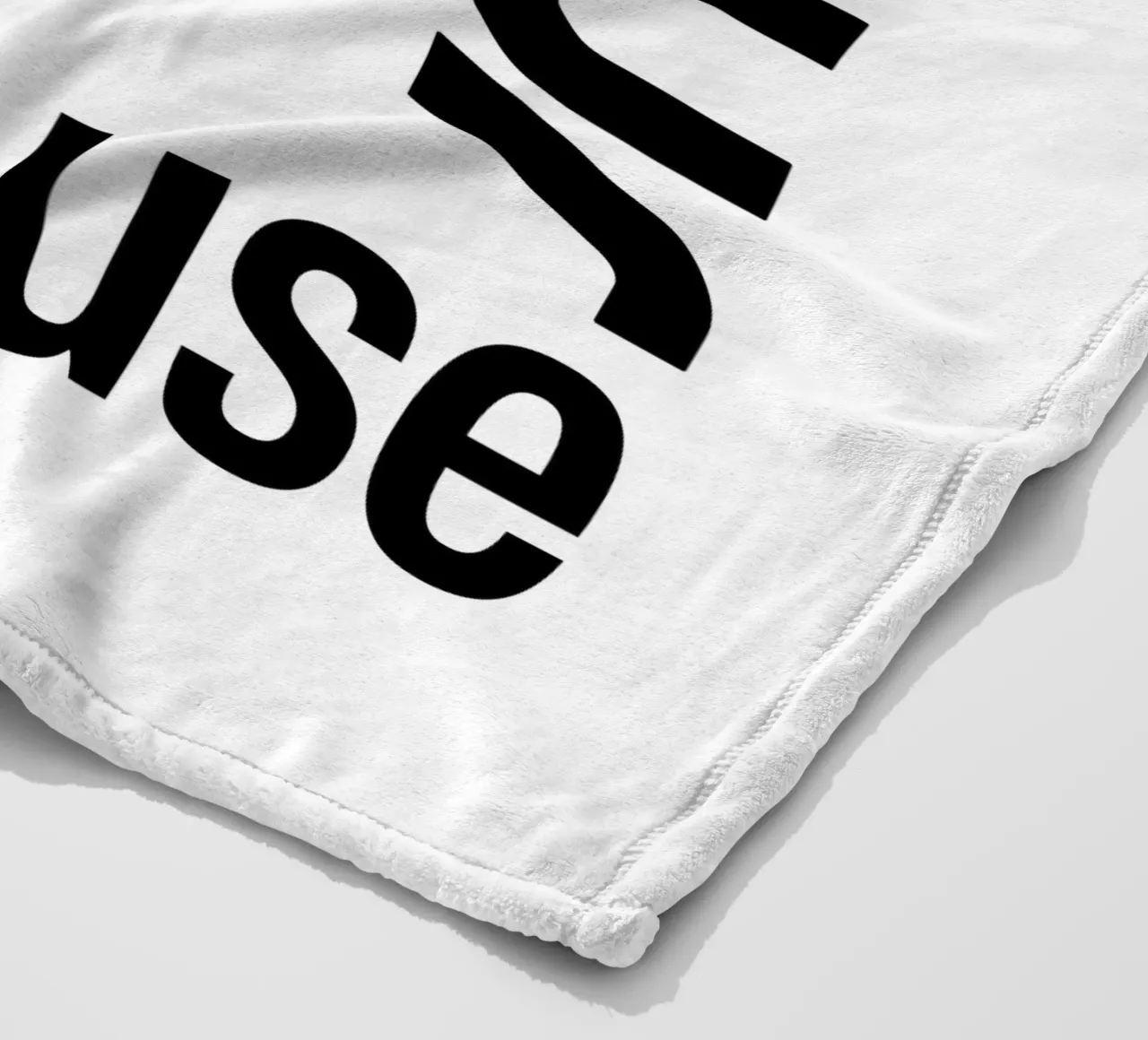 Amour Euse Fleecedecke von YV TYPOGRAPHY