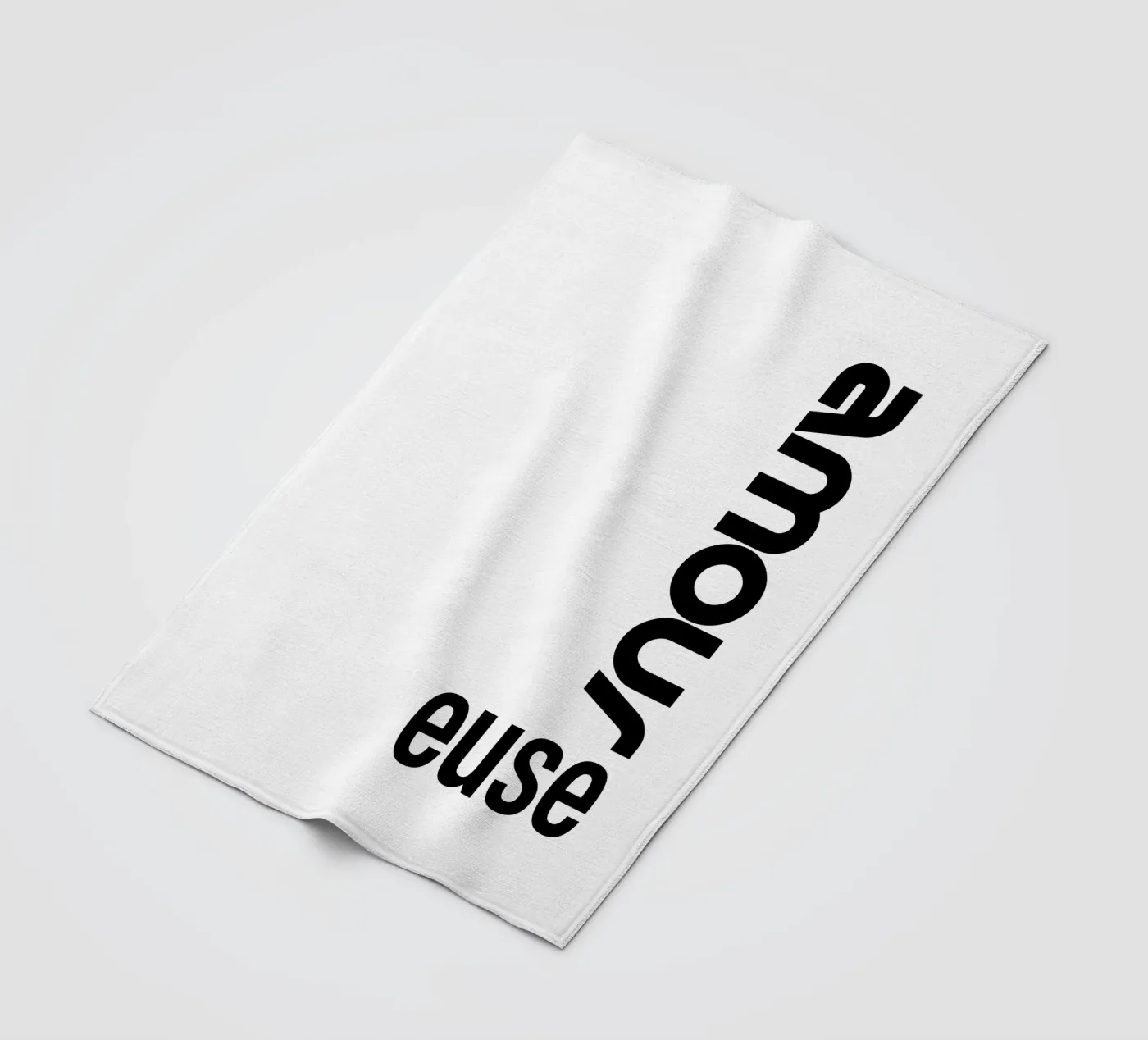 Amour Euse Fleecedecke von YV TYPOGRAPHY