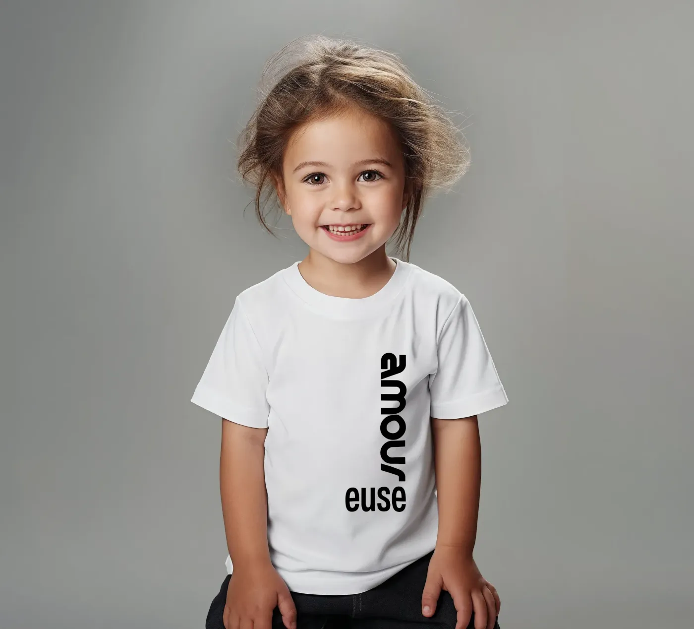 Amour Euse t-shirt bambini da YV TYPOGRAPHY