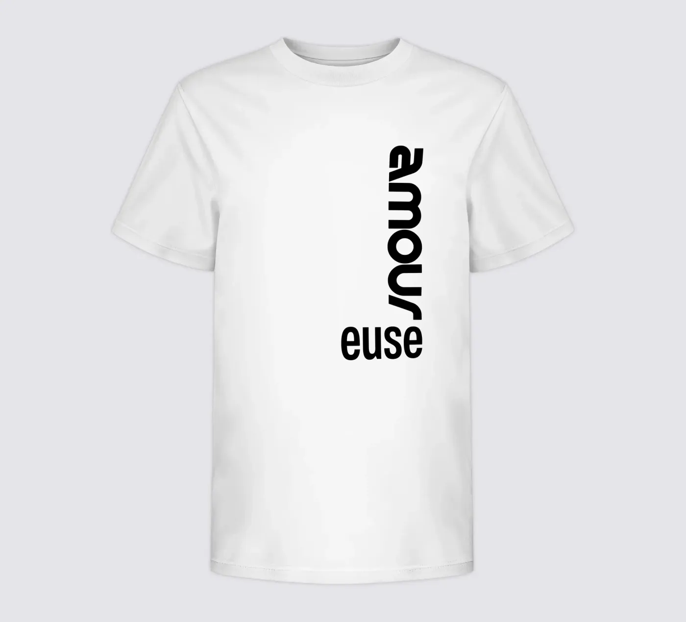 Amour Euse Kinder T-Shirt von YV TYPOGRAPHY