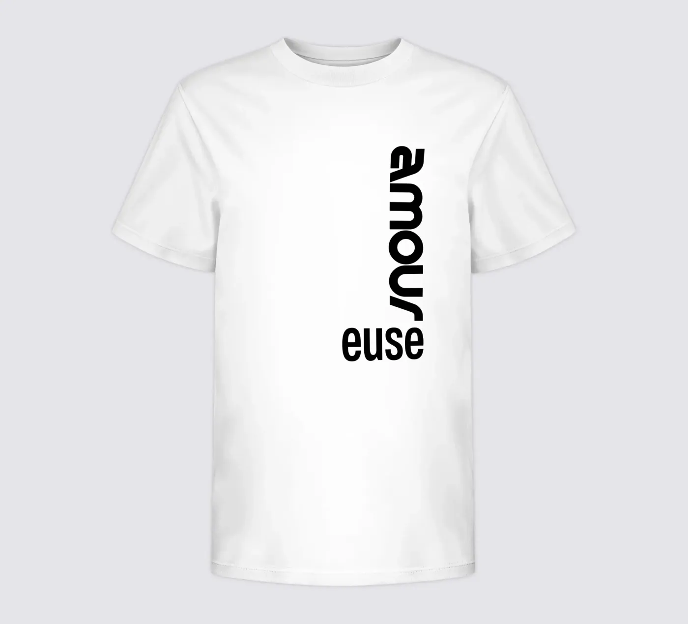 Amour Euse Kinder T-Shirt von YV TYPOGRAPHY