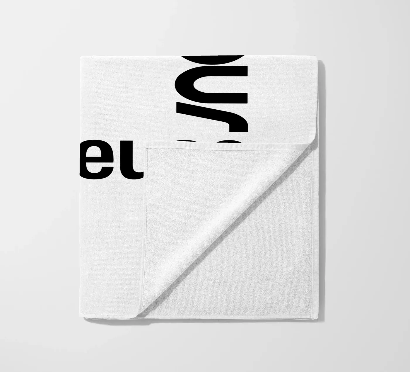 Amour Euse serviette de plage de YV TYPOGRAPHY