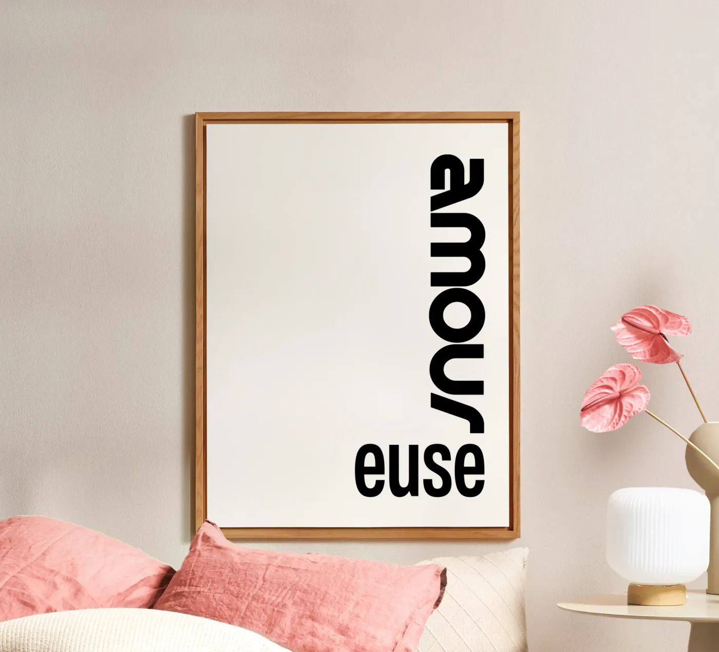 Amour Euse pannello forex da YV TYPOGRAPHY