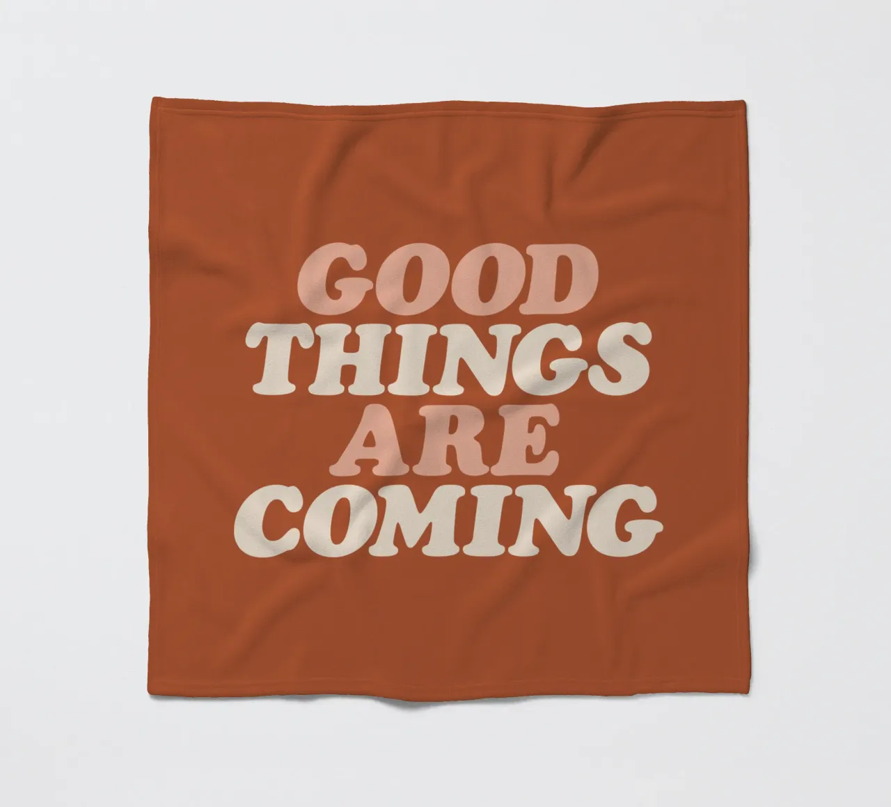 Le cose belle stanno arrivando Tipografia Design coperta in pile da THE MOTIVATED TYPE