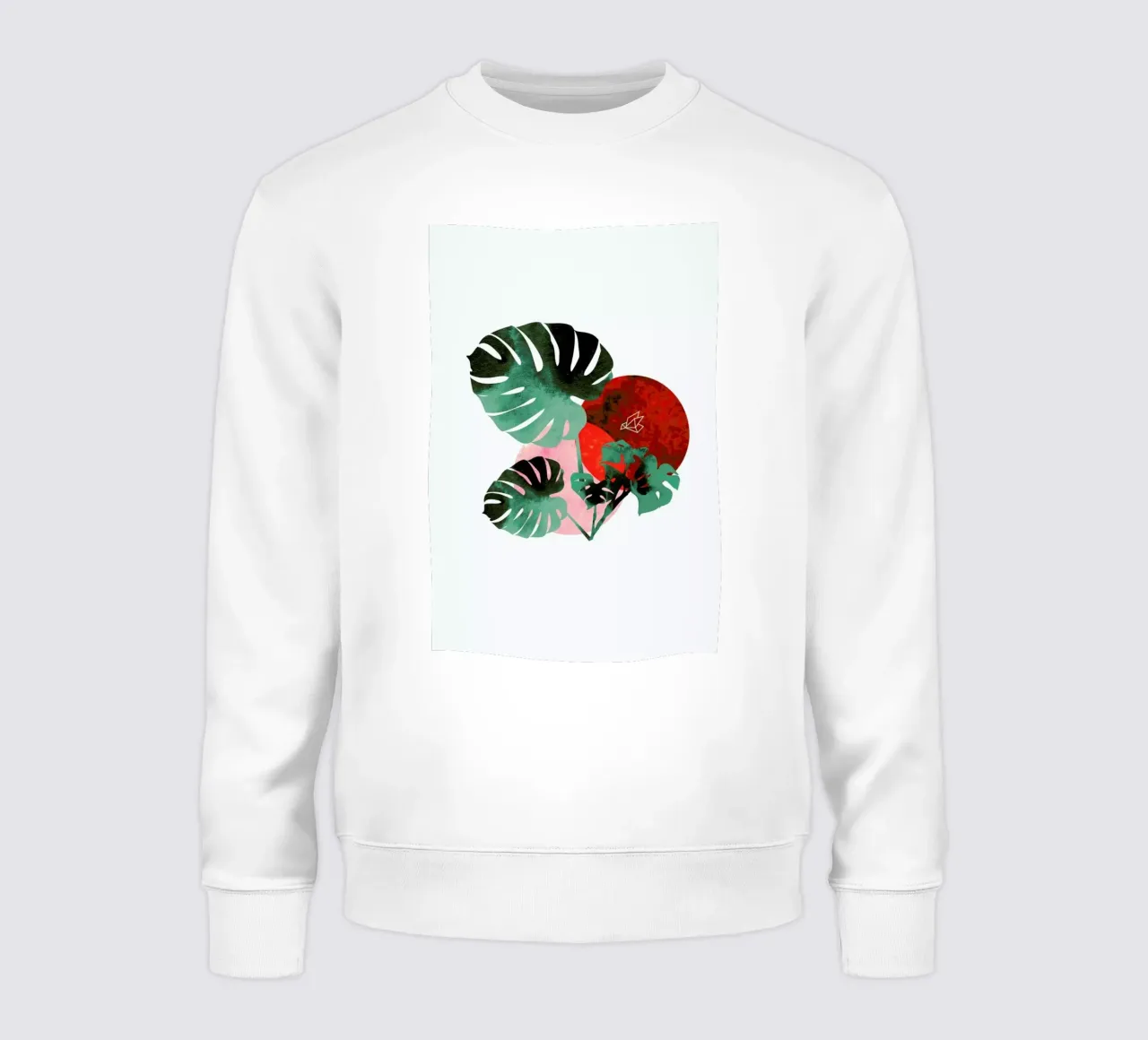 Tropical Red felpa da XOXO Arte