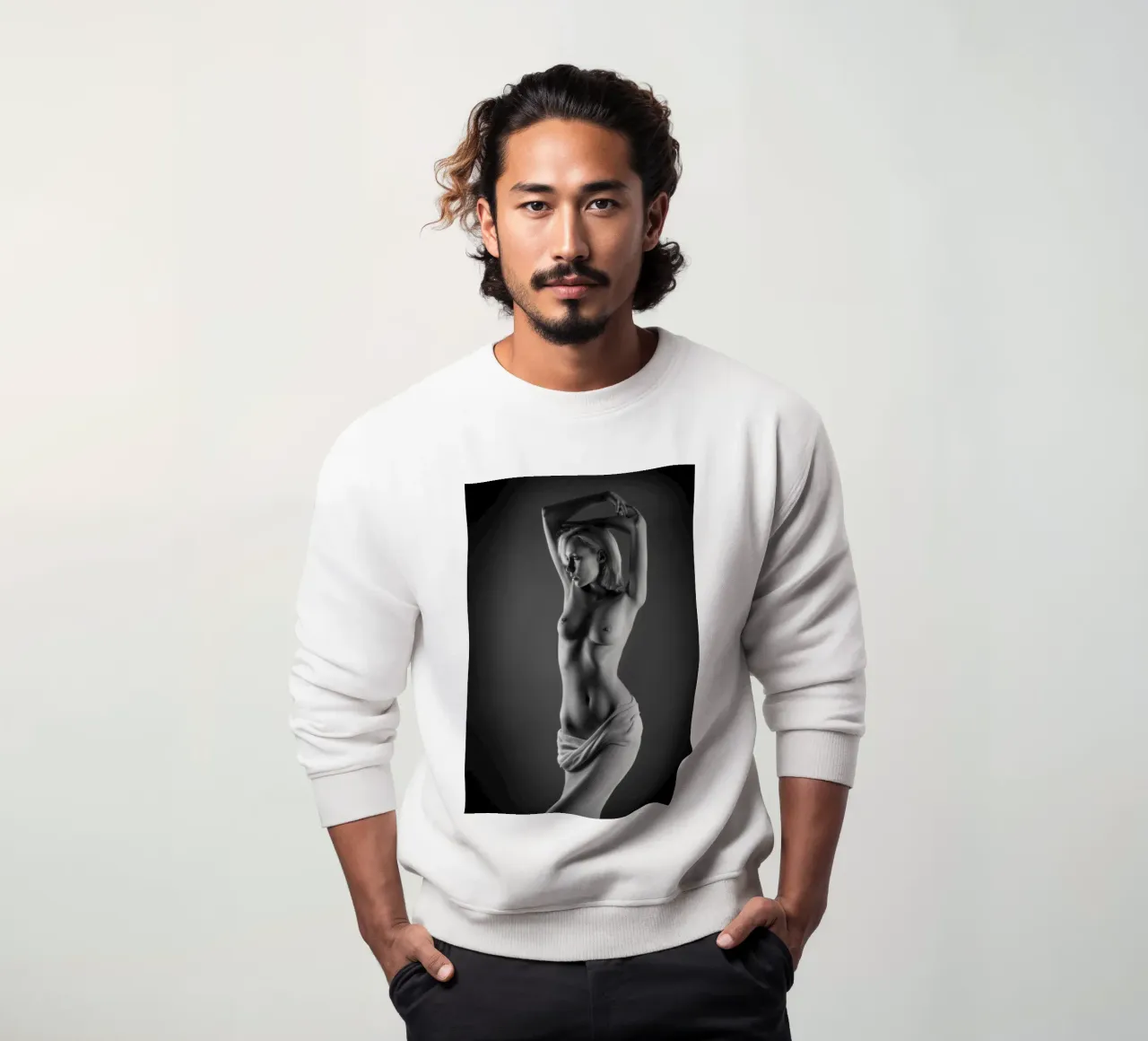 Iveta posed in cotton felpa da Dave Hare Photography