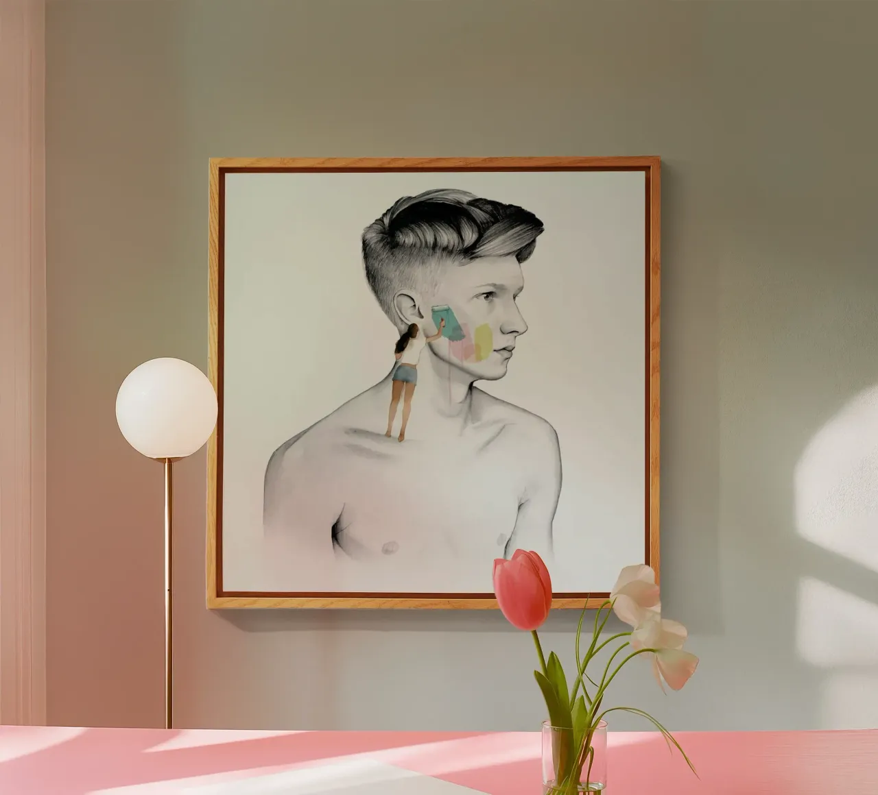 Paint Me plexiglass da Ina Stanimirova